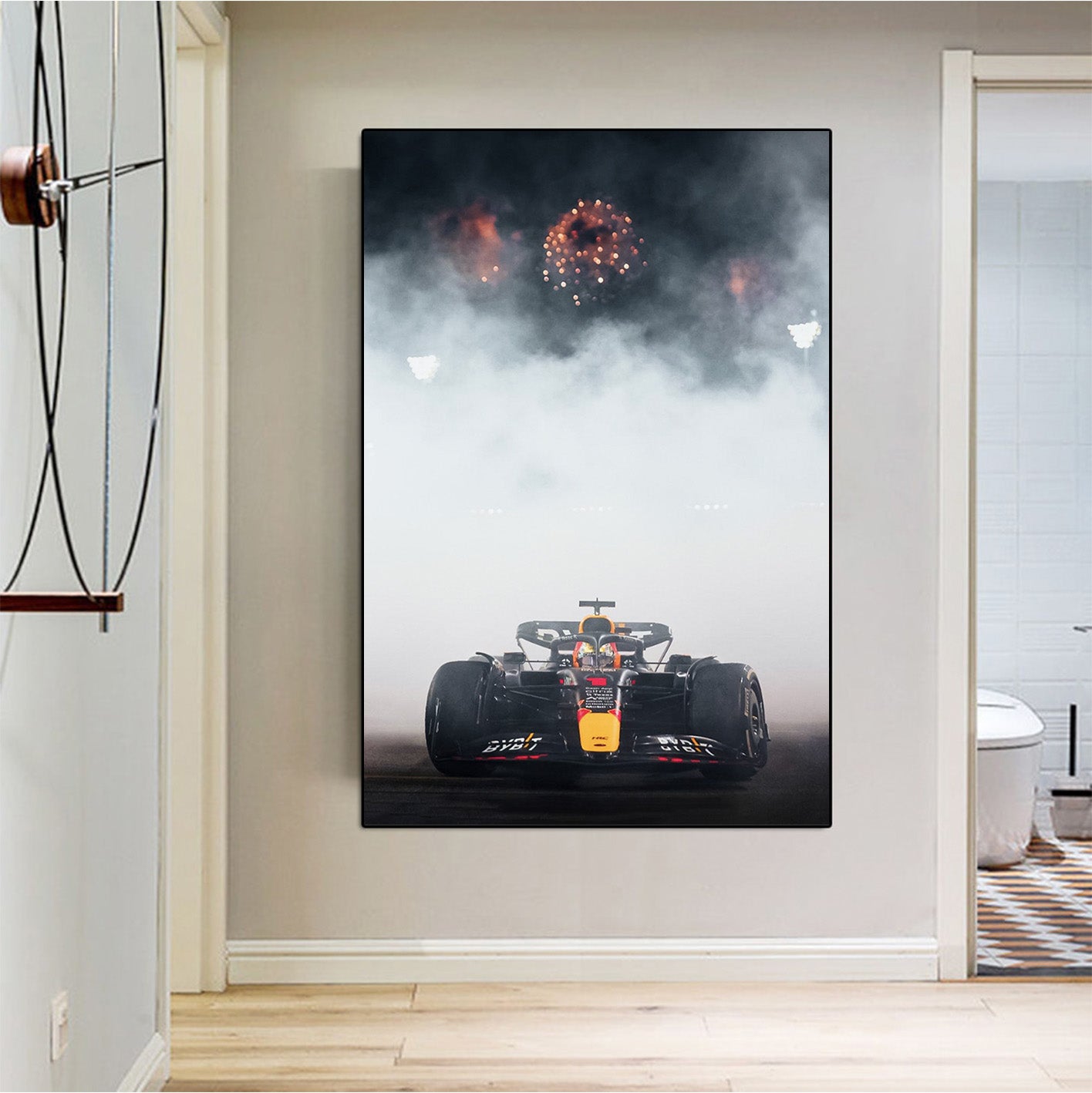 Max Verstappen 'Smokey' Canvas