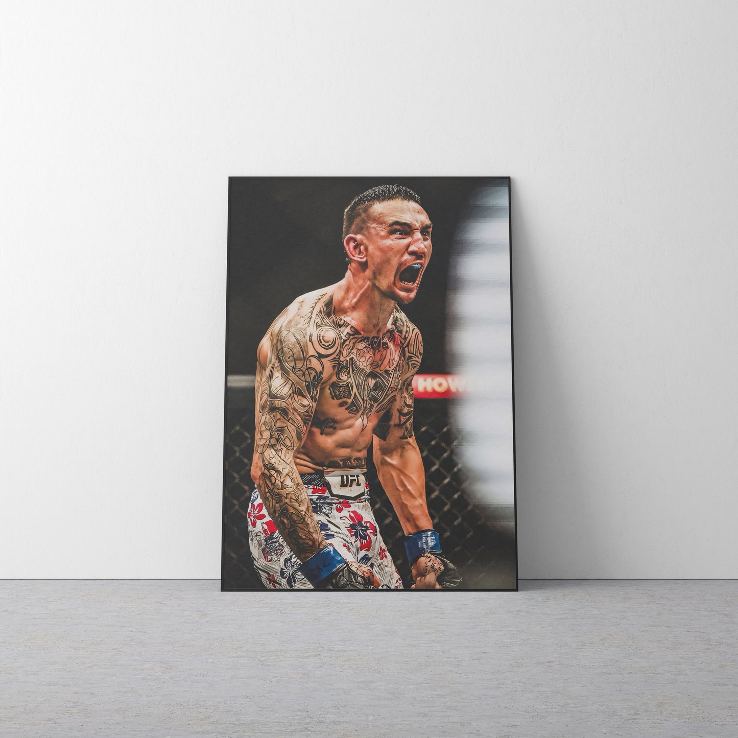 Max Holloway 'Pumped' Canvas