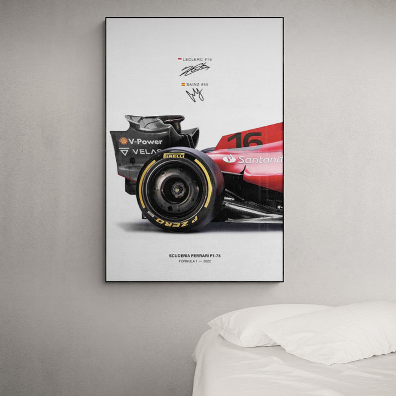 Charles Leclerc '16' Canvas