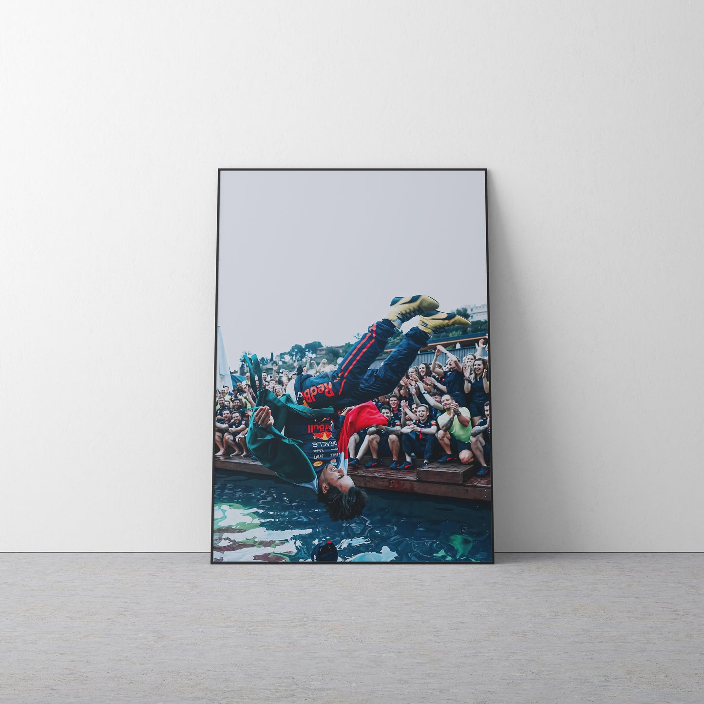 Sergio Perez 'Monaco' Canvas