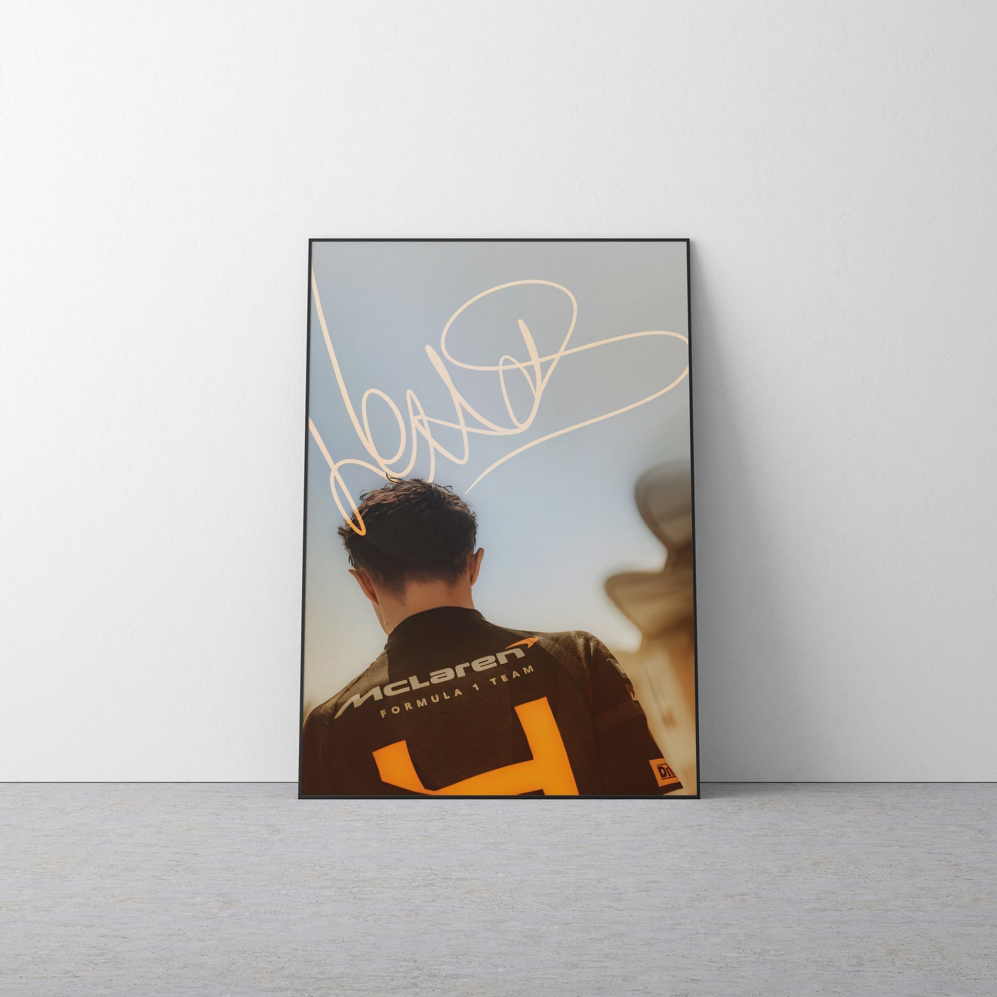 Lando Norris 'Signiture' Canvas