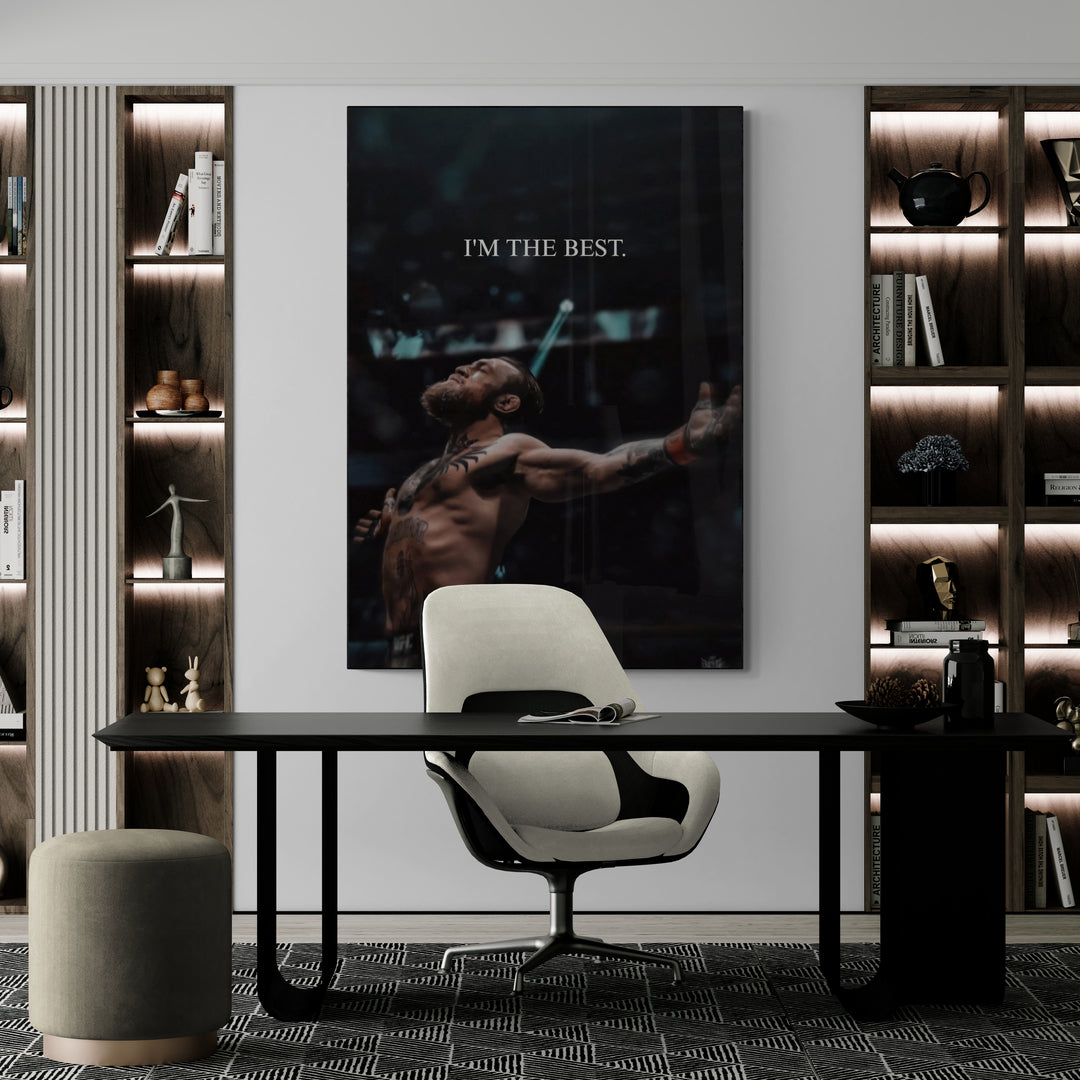 Conor Mcgregor 'The Best' Canvas