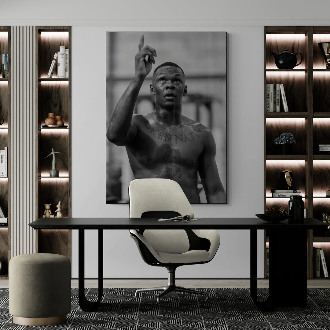 Izzy Adesanya '1' Canvas