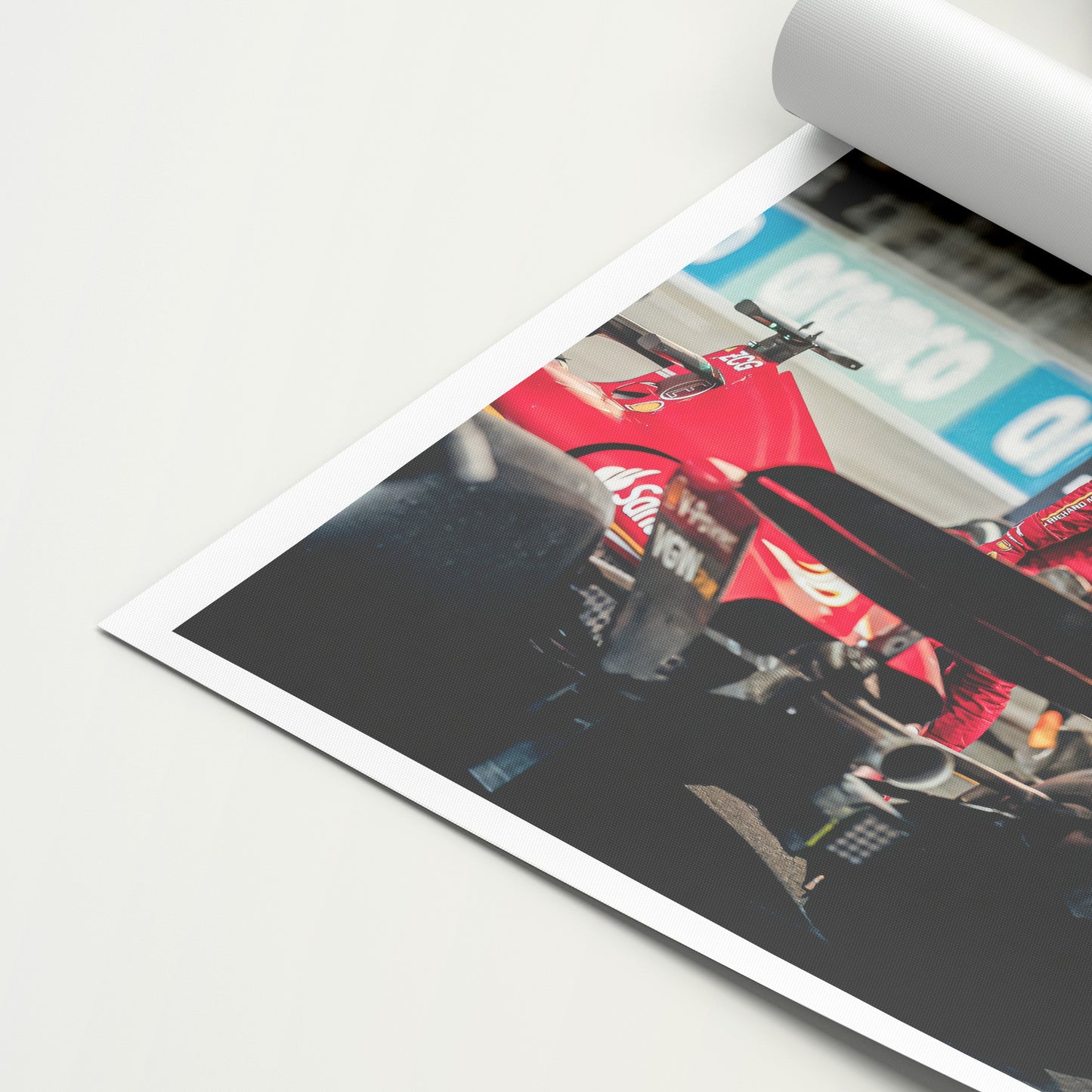 Charles Leclerc 'Fire' Canvas