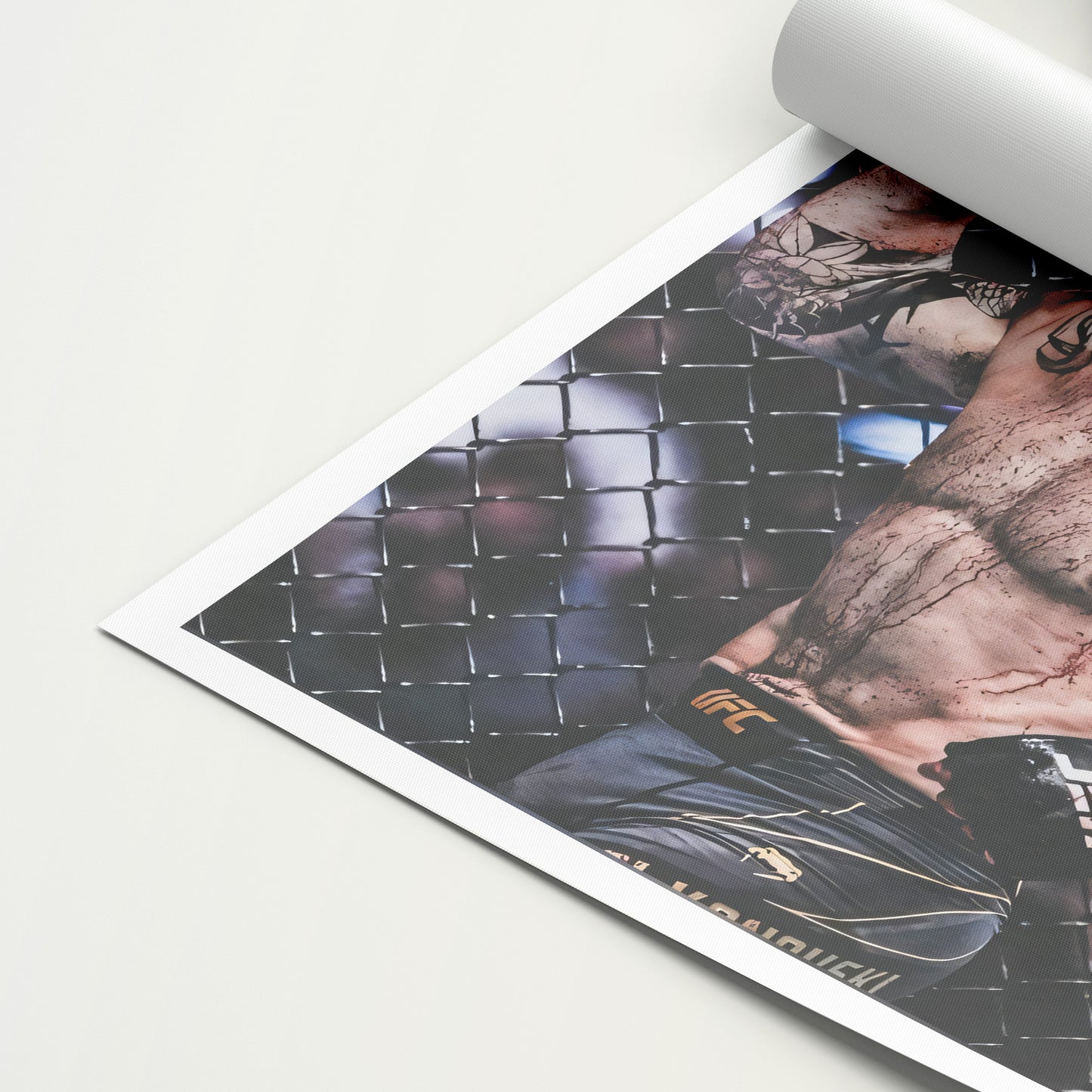 Alex Volkanovski 'Grey' Canvas