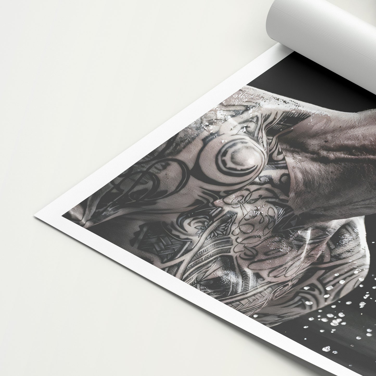 Max Holloway 'Drip' Canvas