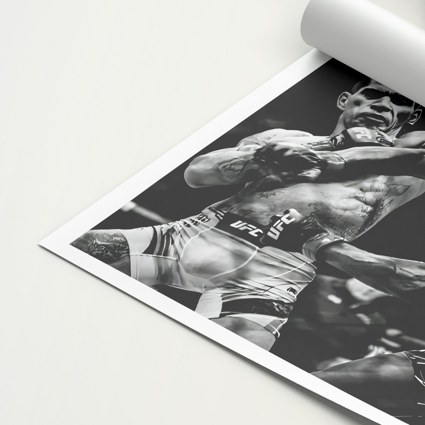 Alex Pereira 'Grit' Canvas