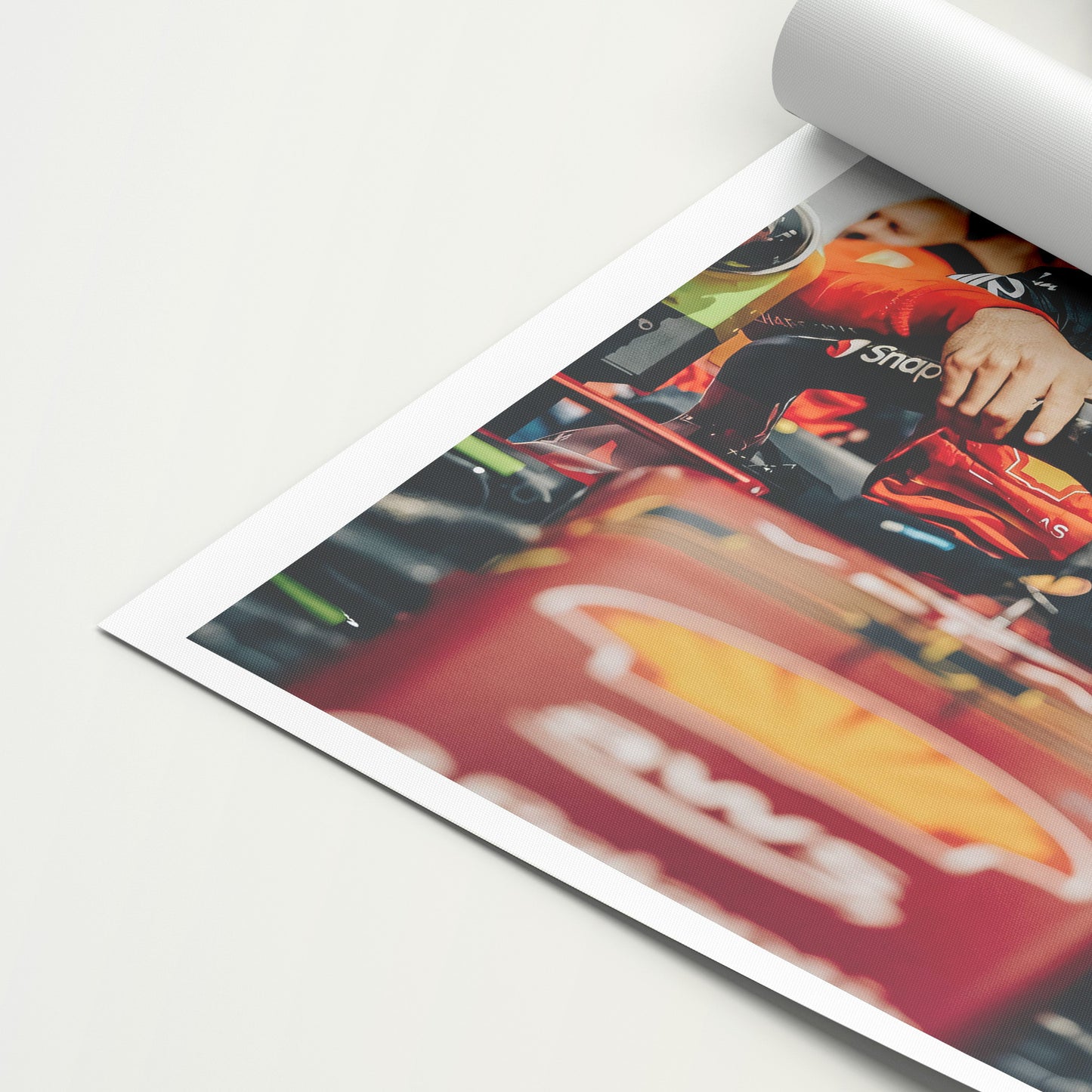 Carlos Sainz 'Race Day' Canvas