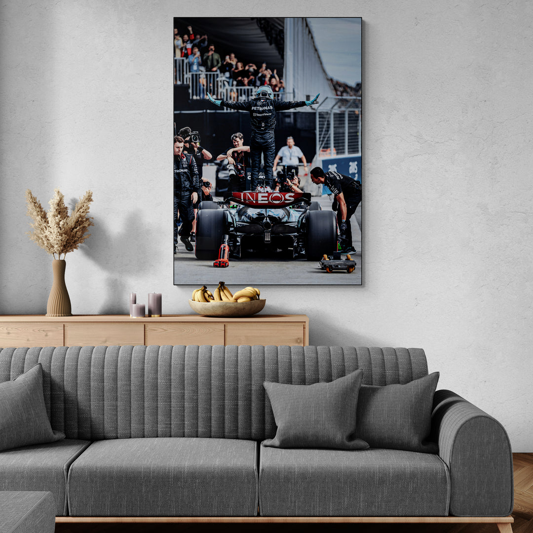 George Russel 'Pose' Canvas