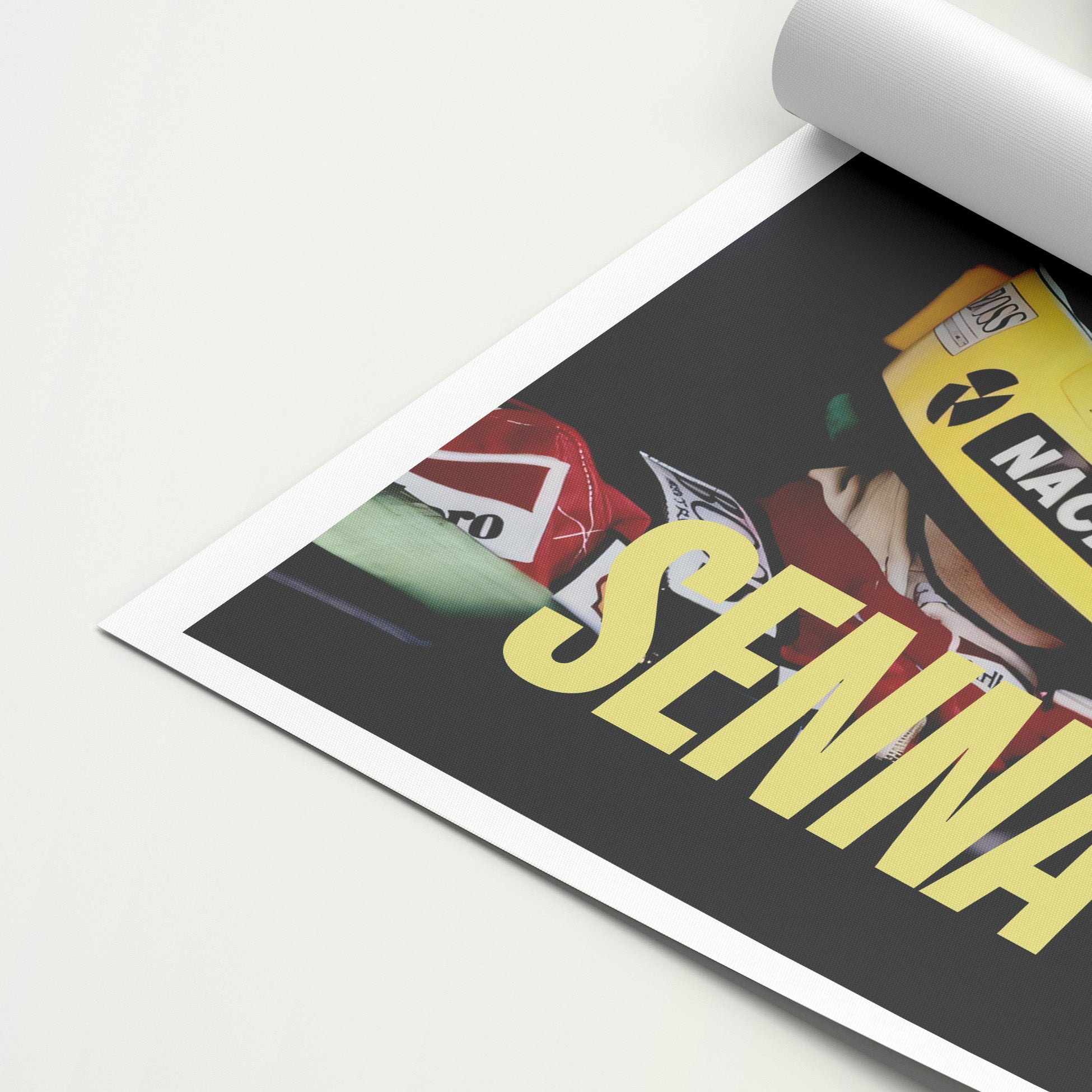 Ayrton Senna 'Wink' Canvas