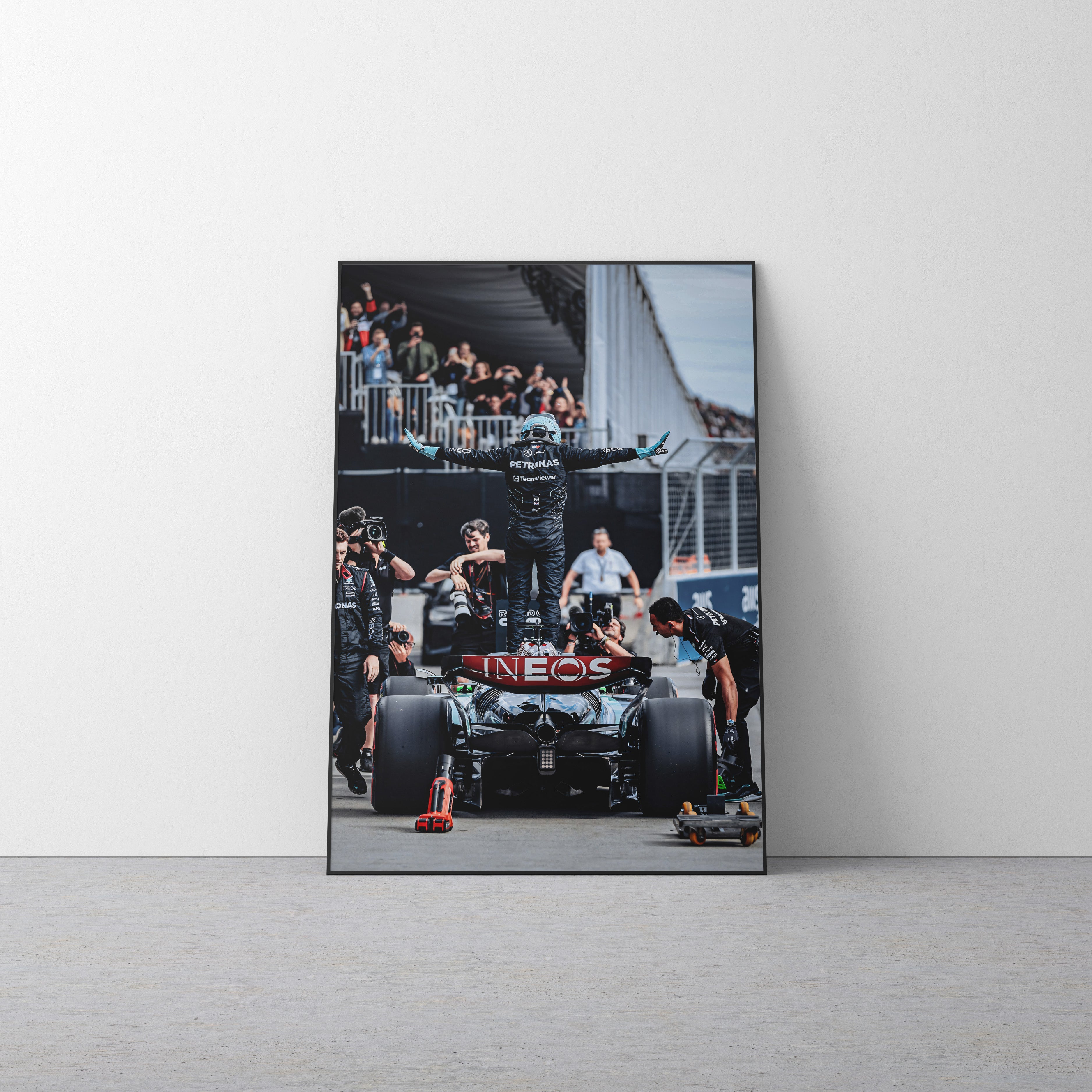 George Russel 'Pose' Canvas
