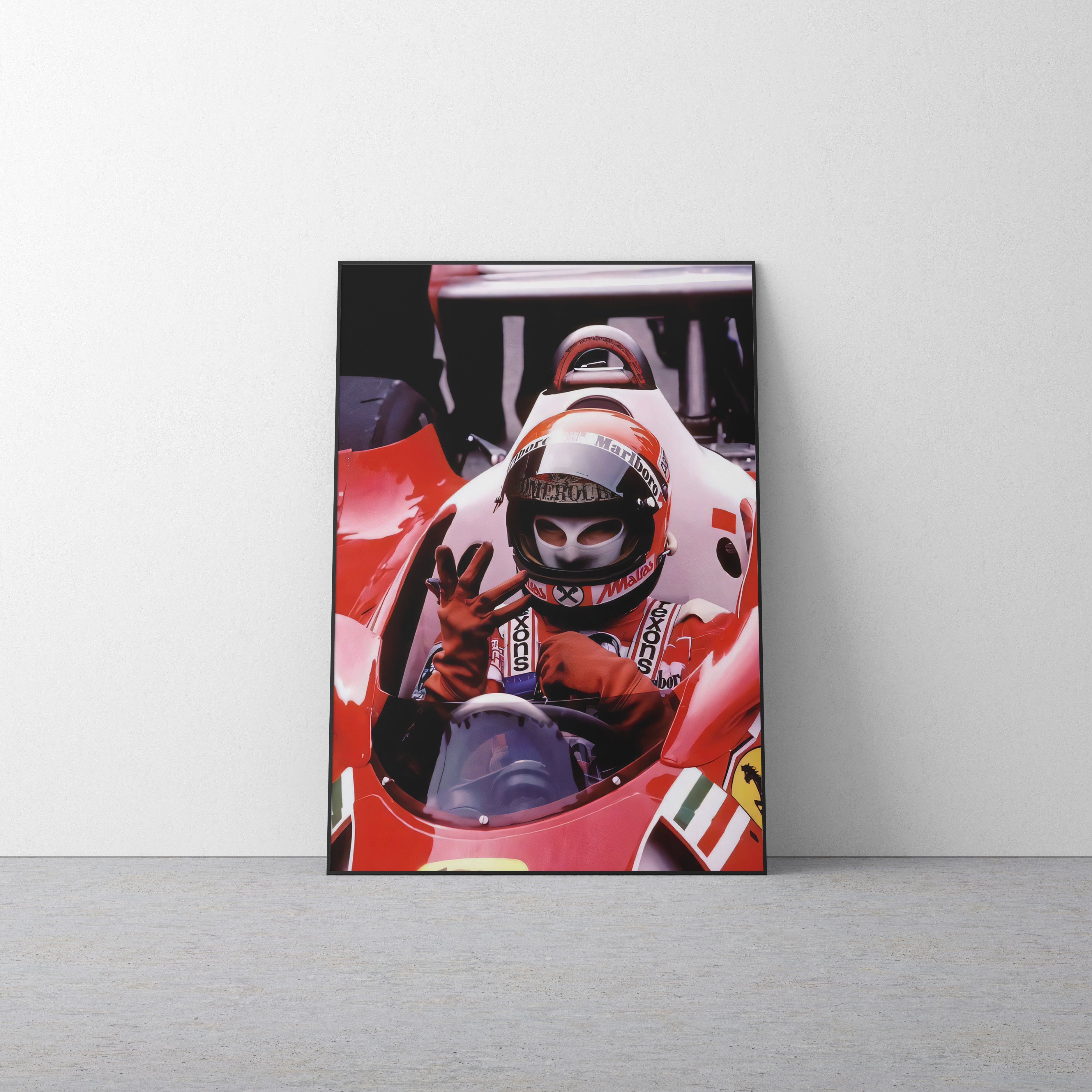 Niki Lauda 'GOAT' Canvas