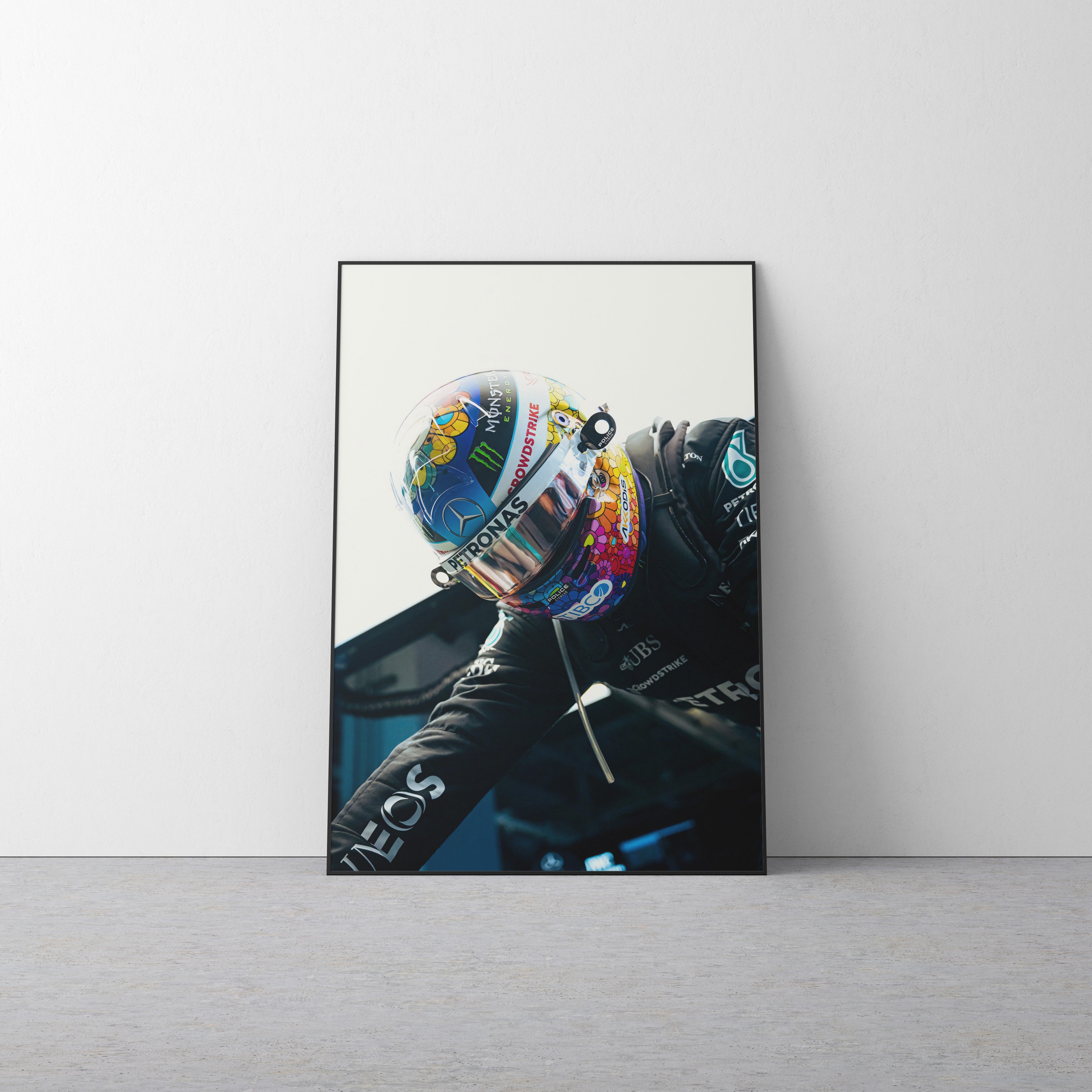 Lewis Hamilton 'View' Canvas
