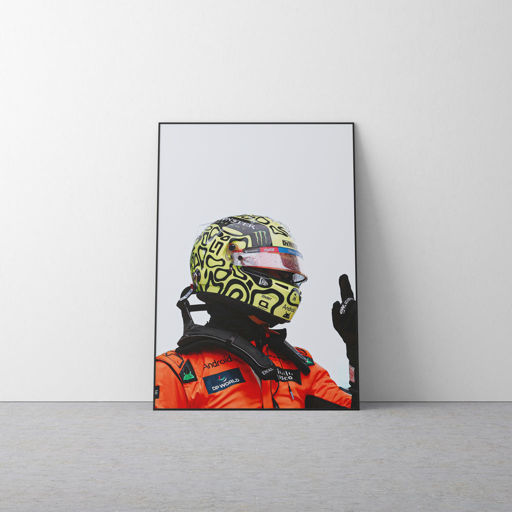 Lando Norris 'One' Canvas