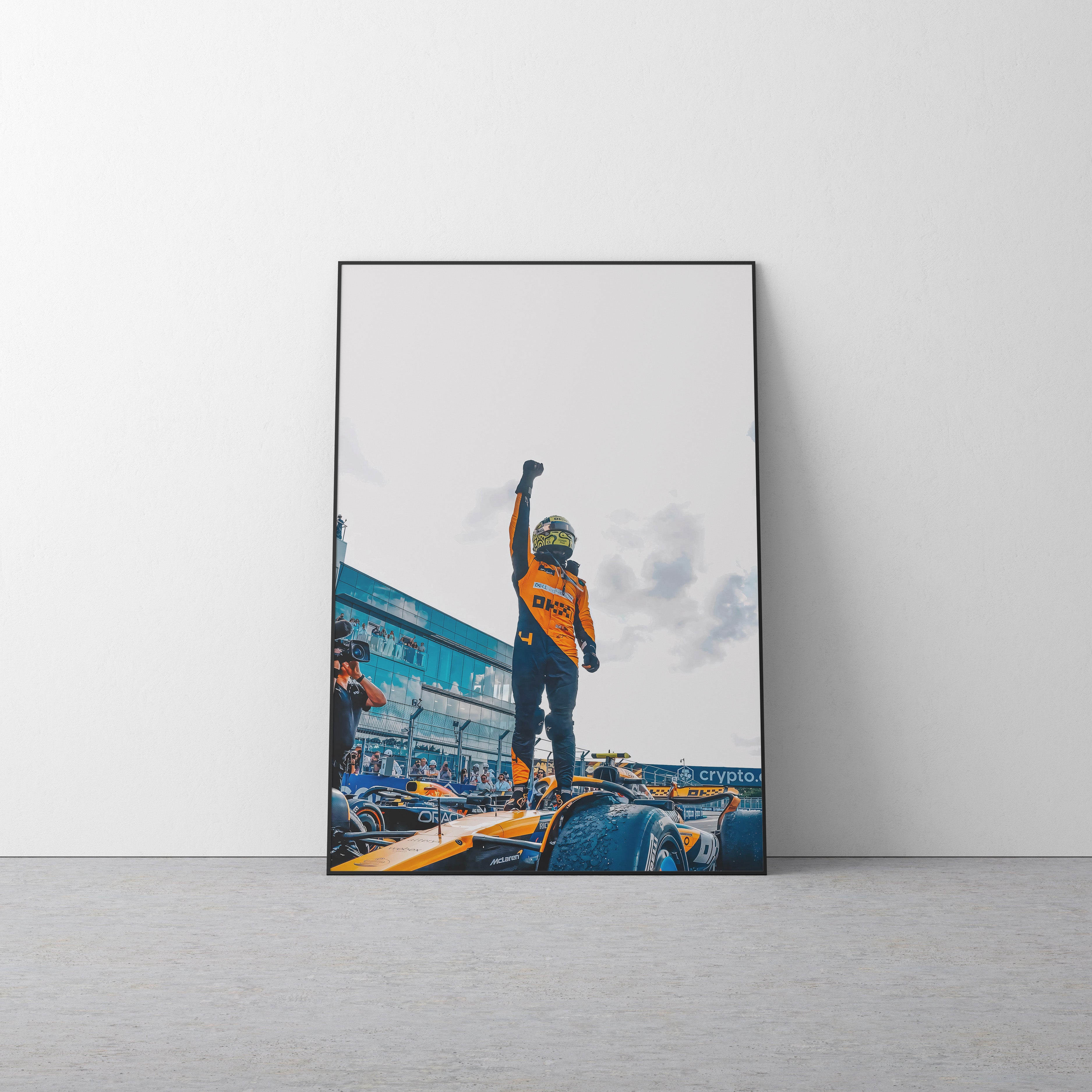 Lando Norris 'Winner' Canvas