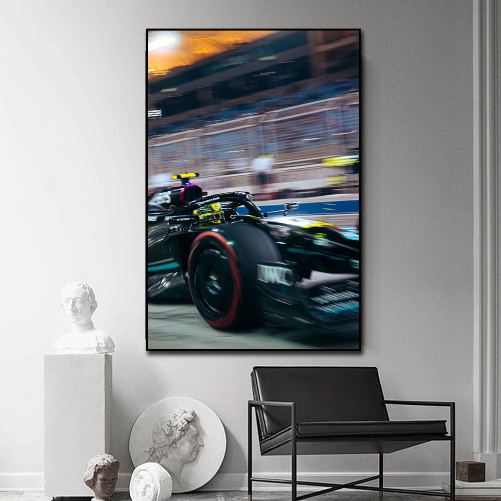 Lewis Hamilton '2023' Canvas