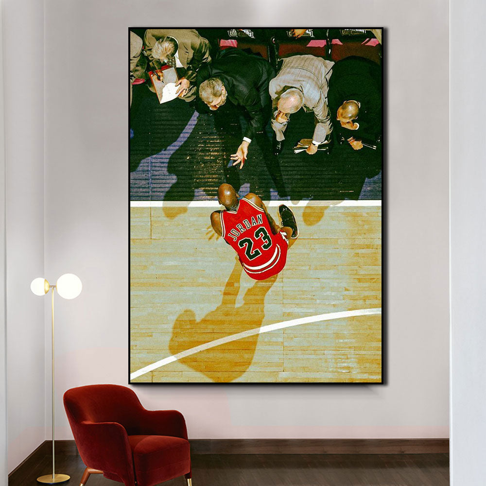 Michael Jordan 'Baller' Canvas