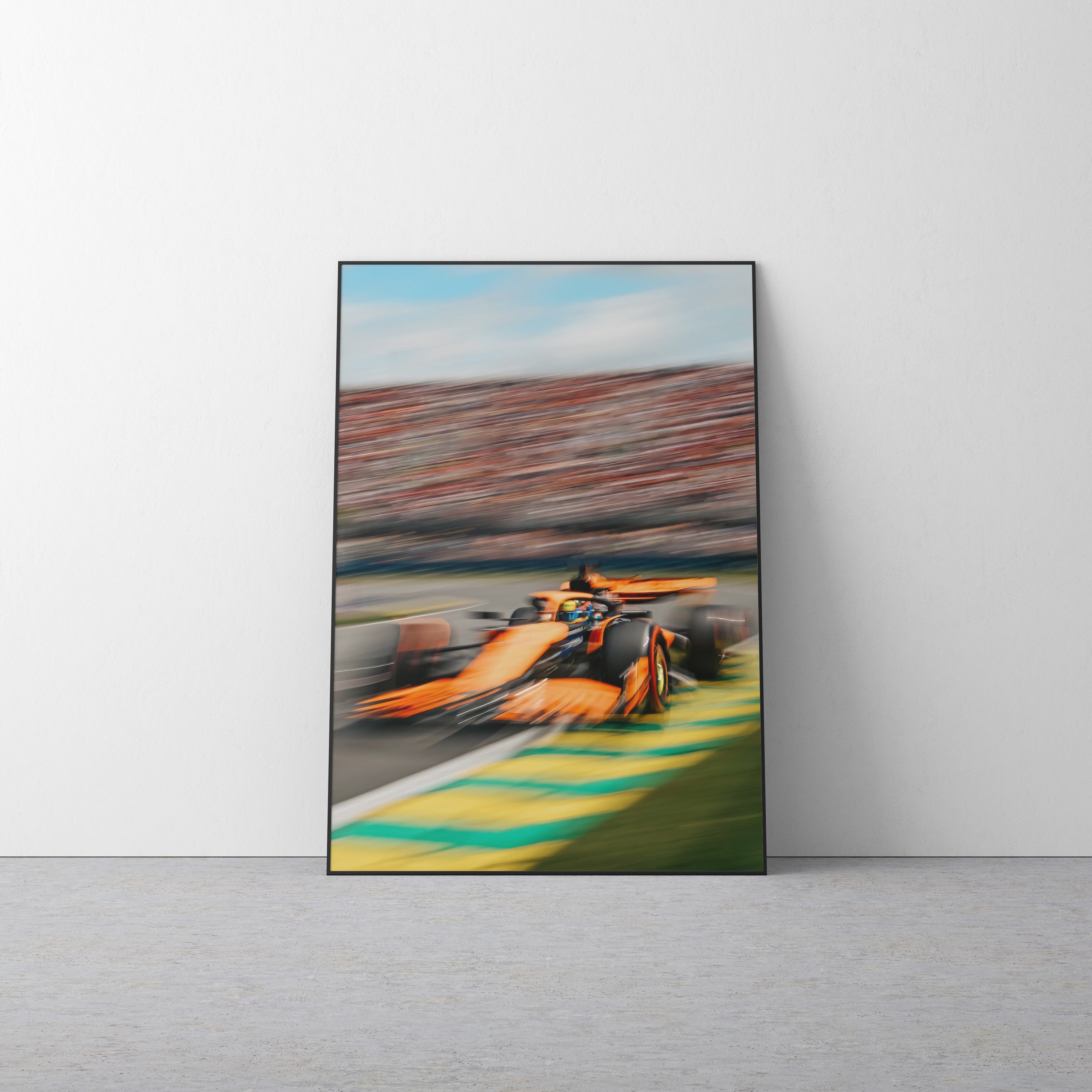 Oscar Piastri 'Blur' Canvas