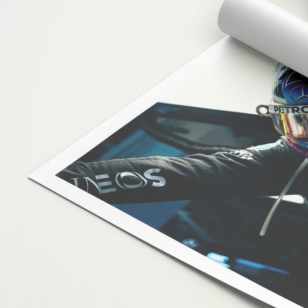 Lewis Hamilton 'View' Canvas