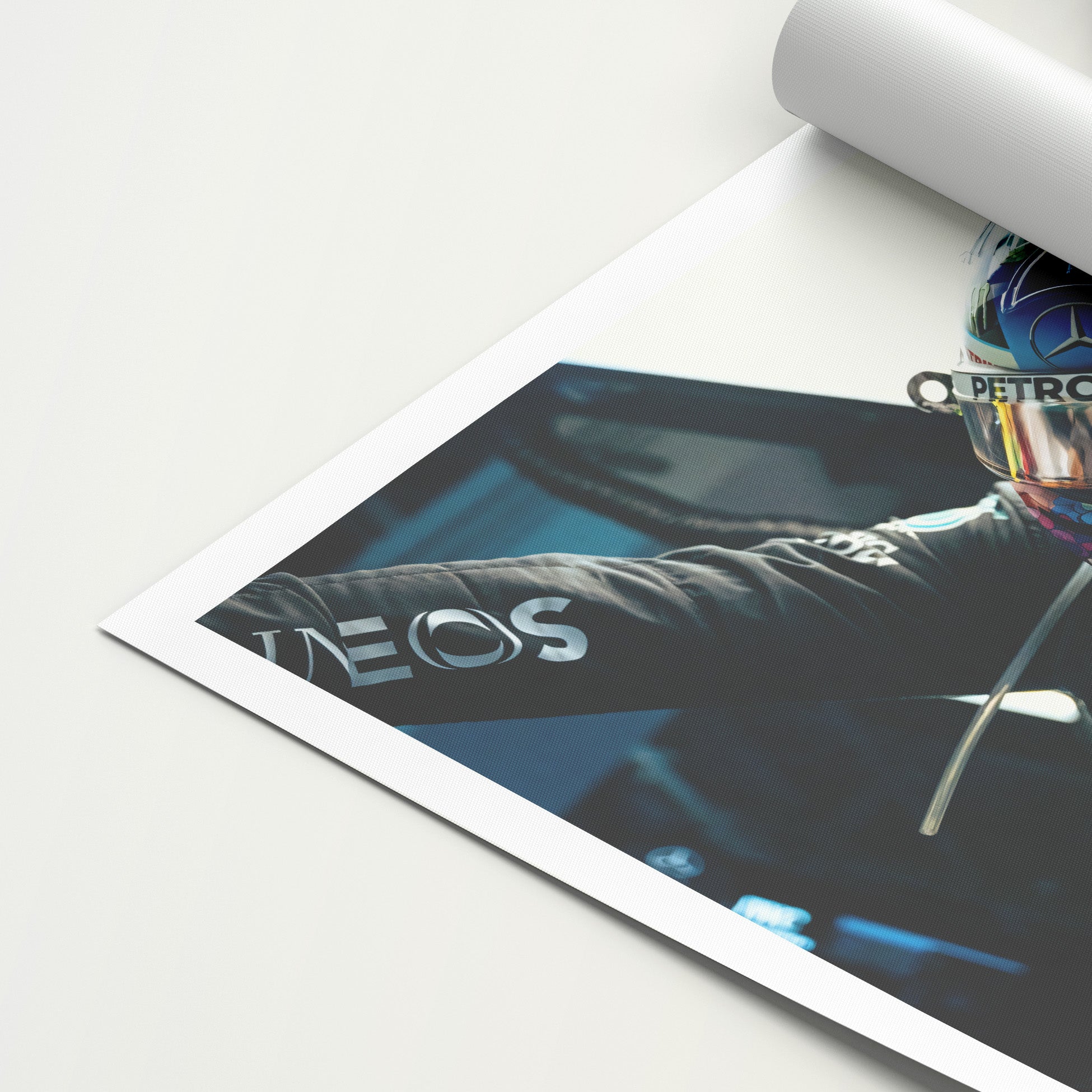 Lewis Hamilton 'View' Canvas