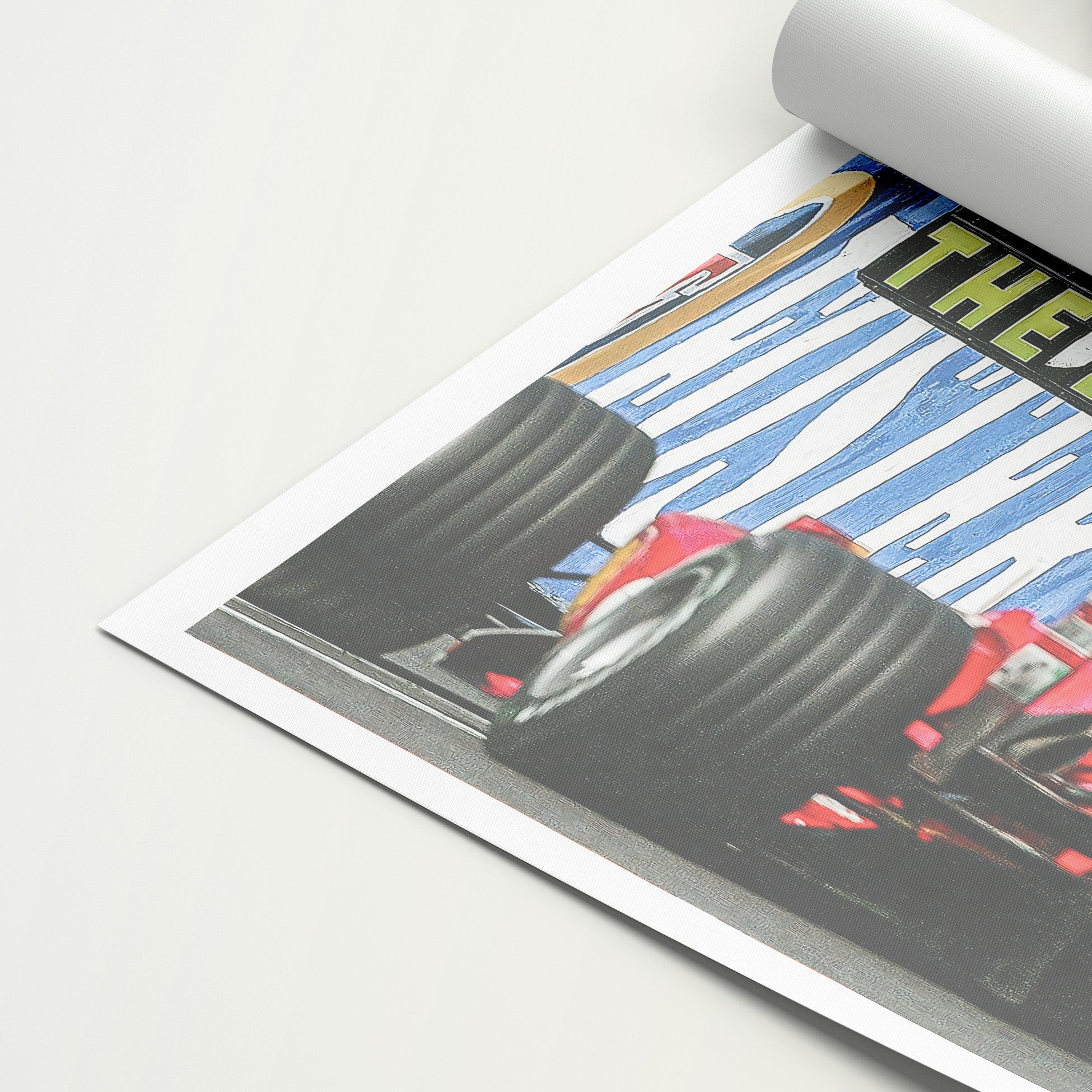 Michael Schumacher 'Simply The Best' Canvas