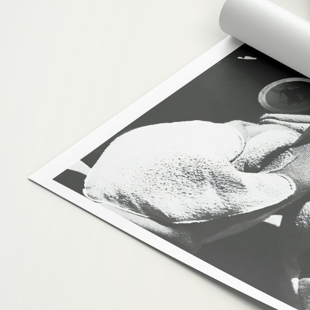 Ayrton Senna 'Time Sheet' Canvas