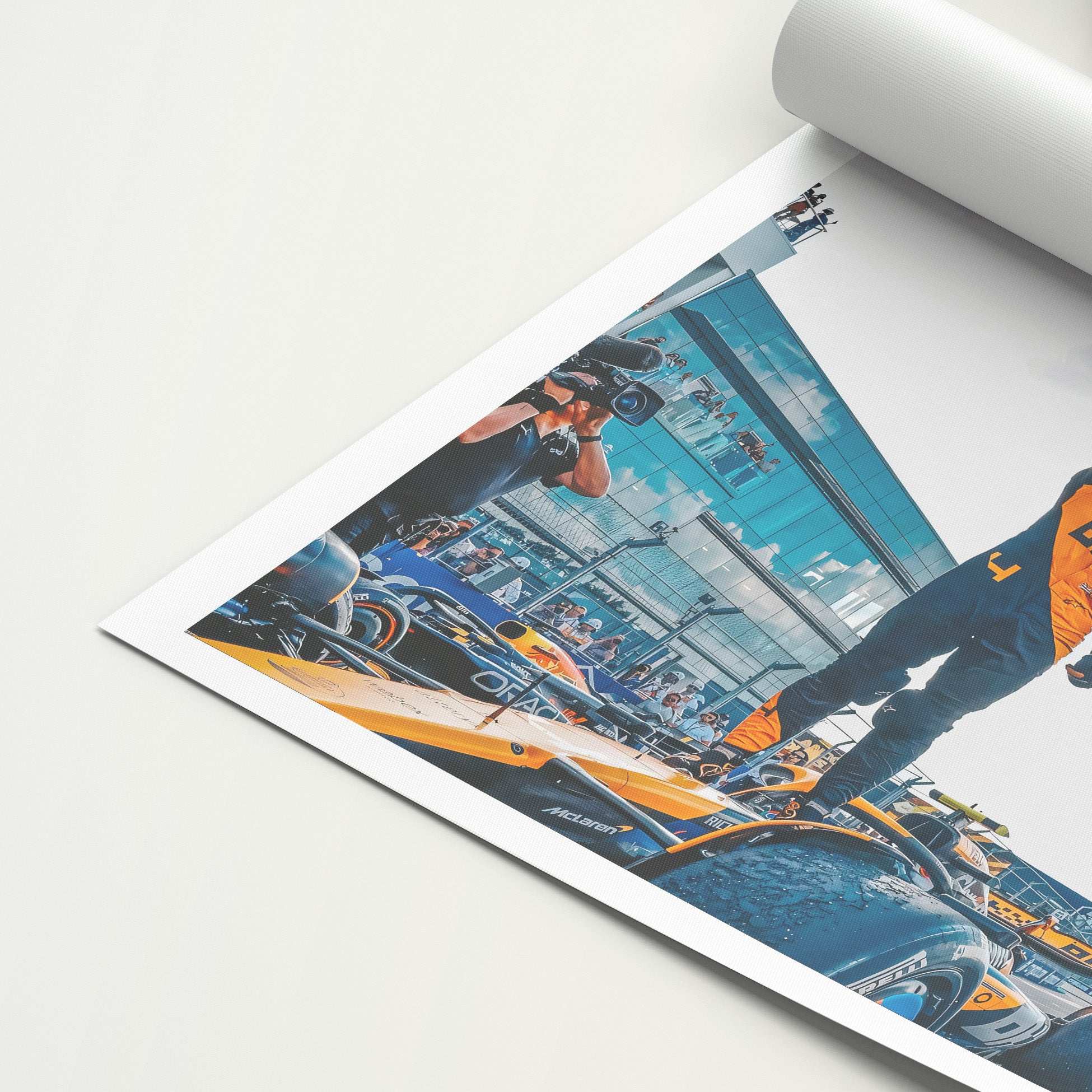 Lando Norris 'Winner' Canvas