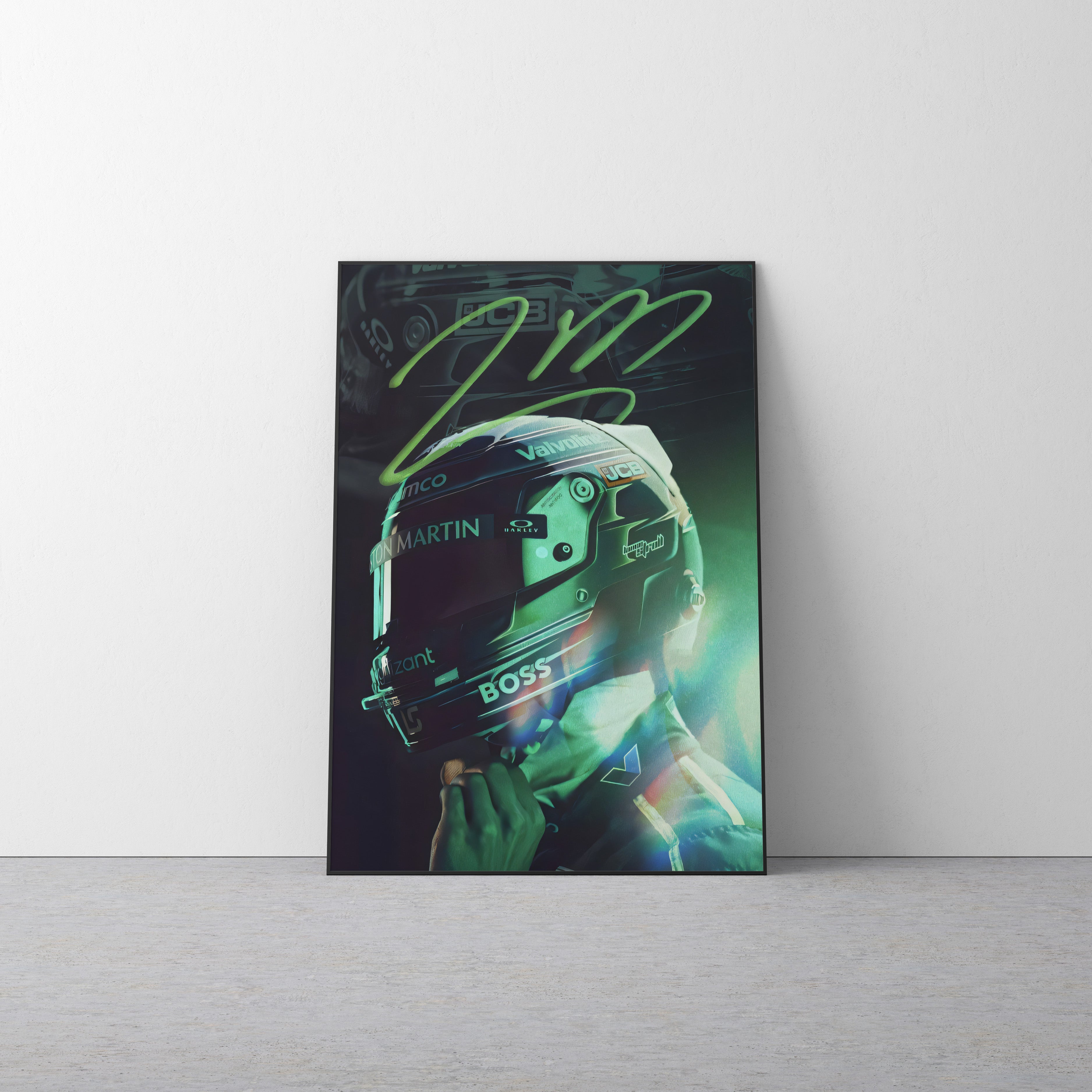 Lance Stroll 'Signature' Canvas
