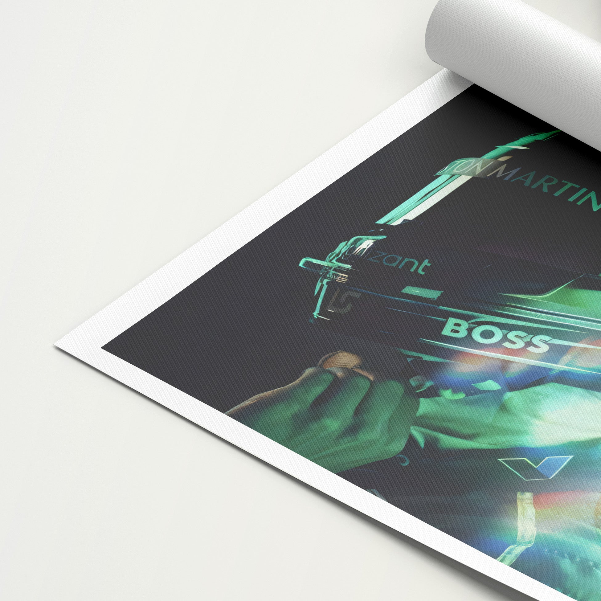 Lance Stroll 'Signature' Canvas