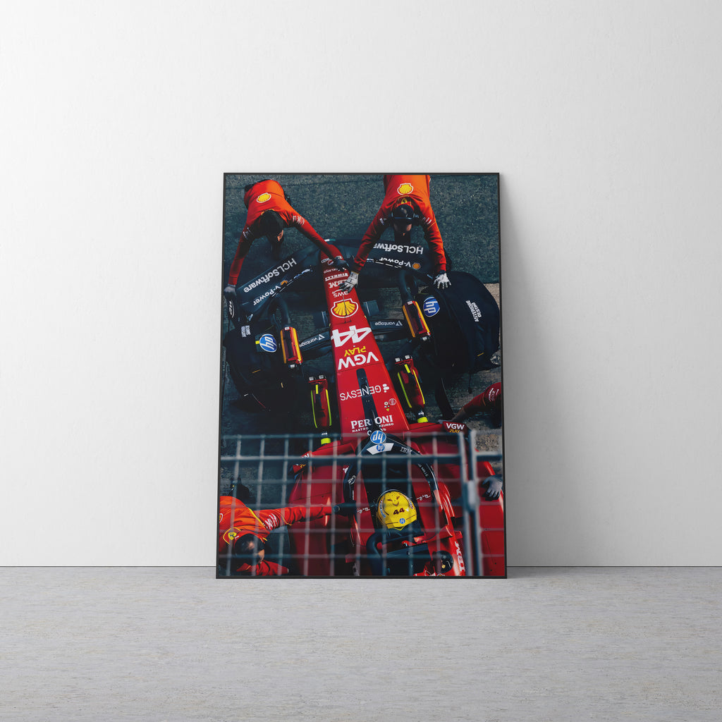 Lewis Hamilton '2025' Canvas