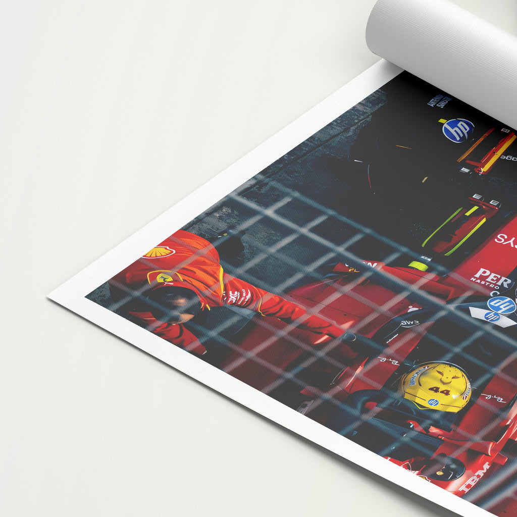 Lewis Hamilton '2025' Canvas