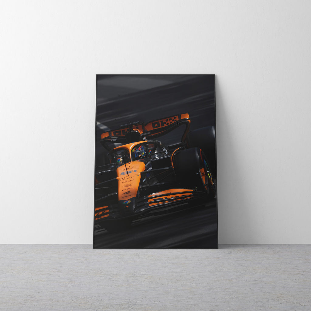 Oscar Piastri '#81' Canvas