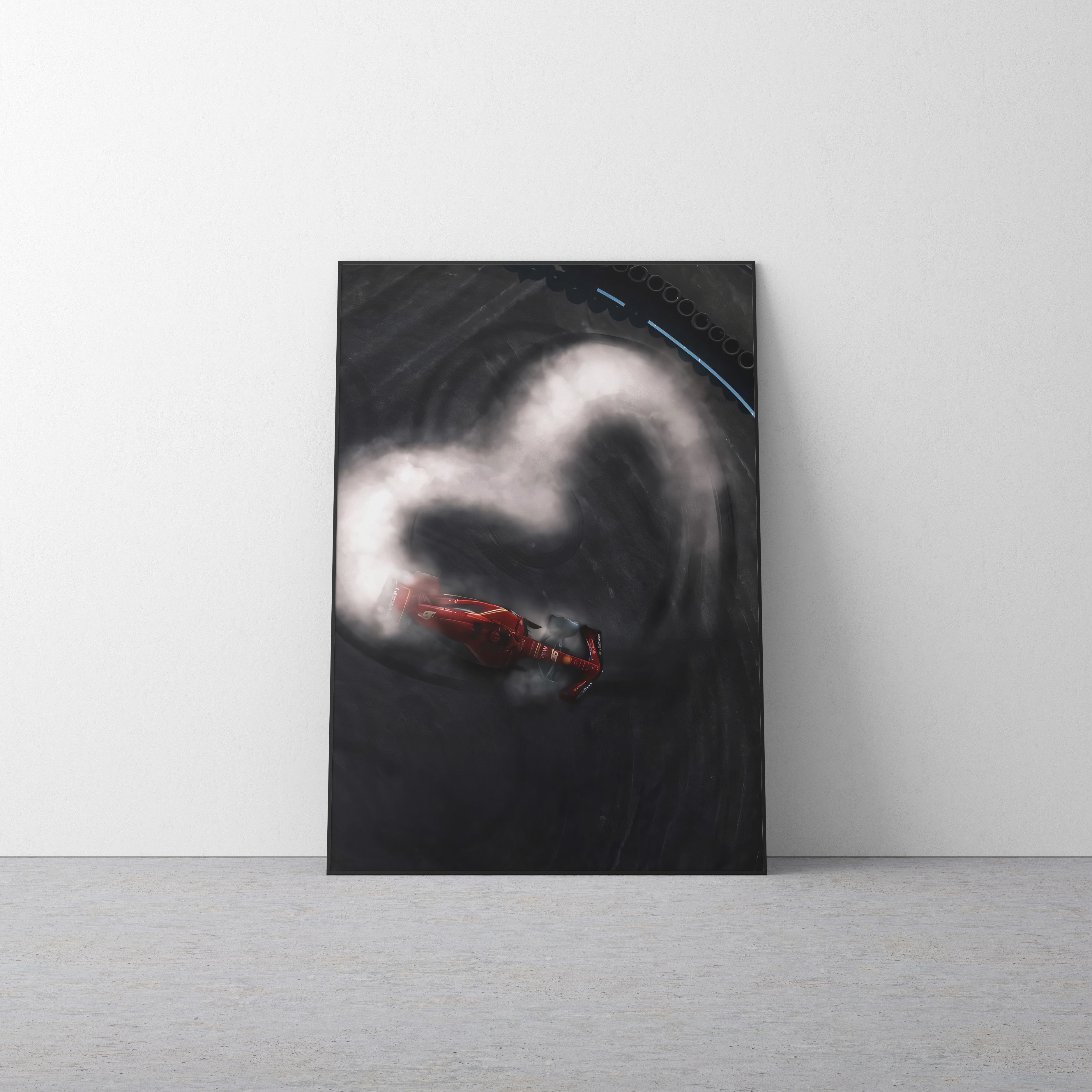 Charles Leclerc 'Heart' Canvas