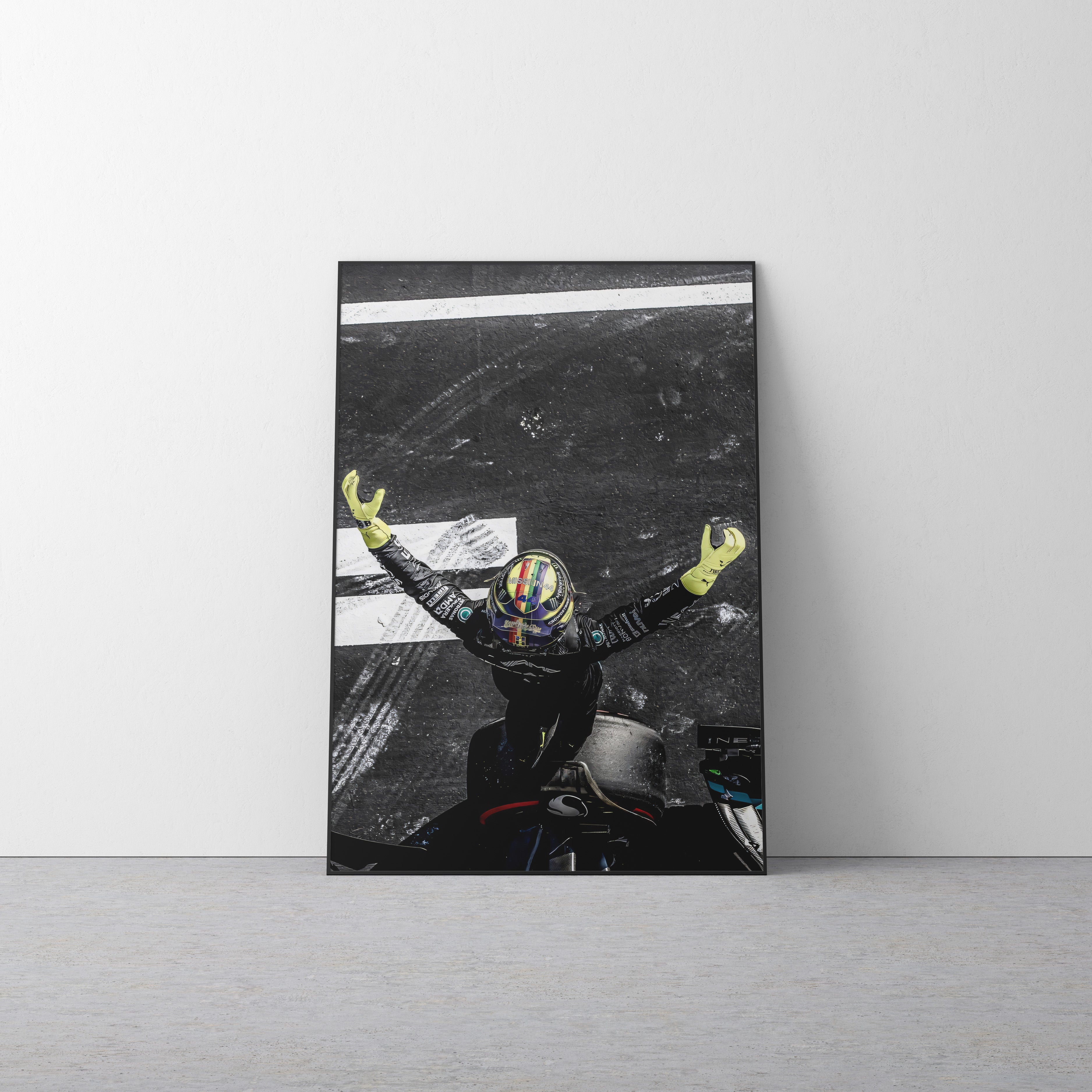 Lewis Hamilton 'One' Canvas