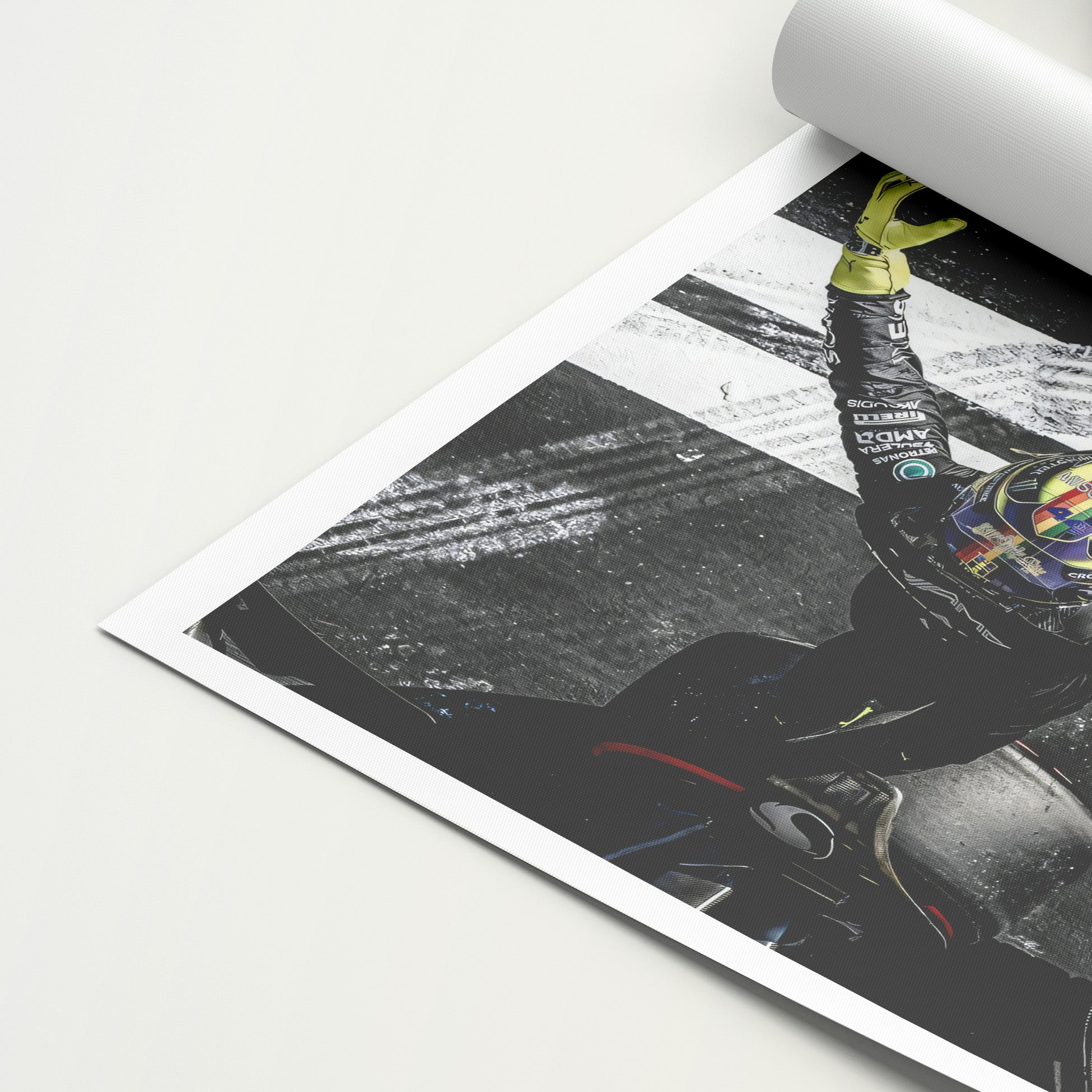 Lewis Hamilton 'One' Canvas