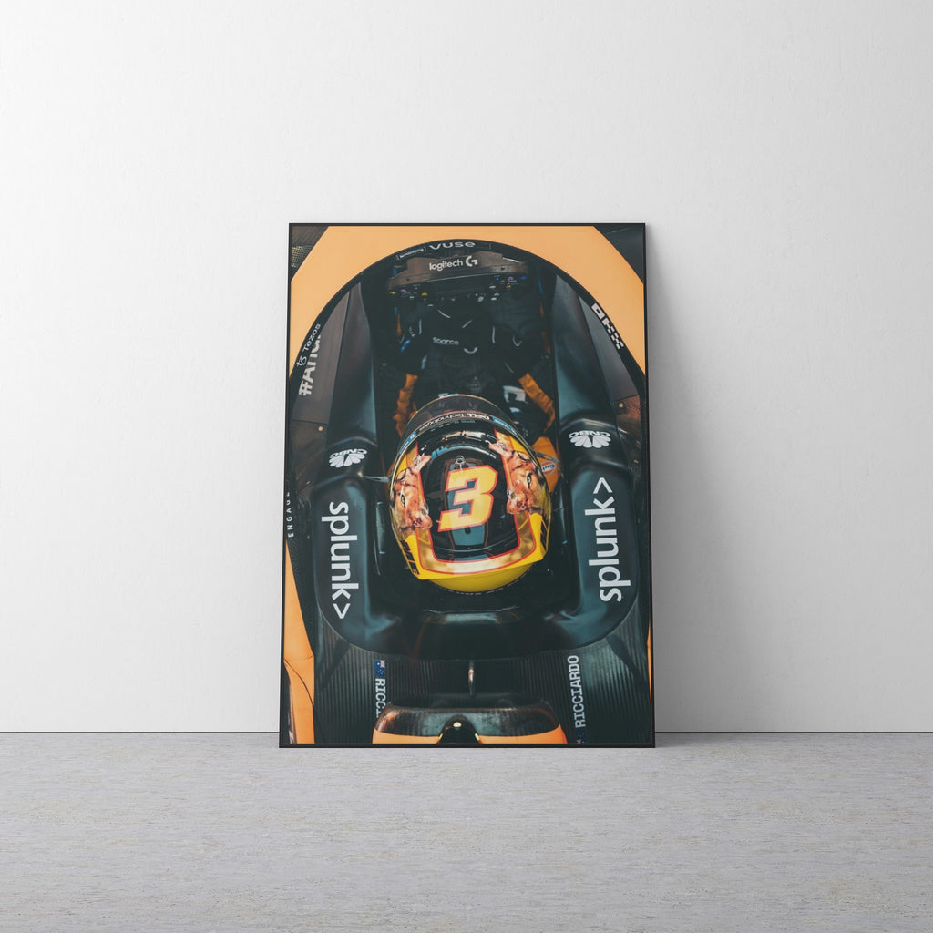 Daniel Ricciardo 'Three' Canvas