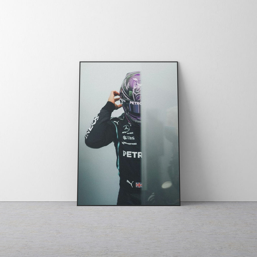 Lewis Hamilton 'GOAT' Canvas