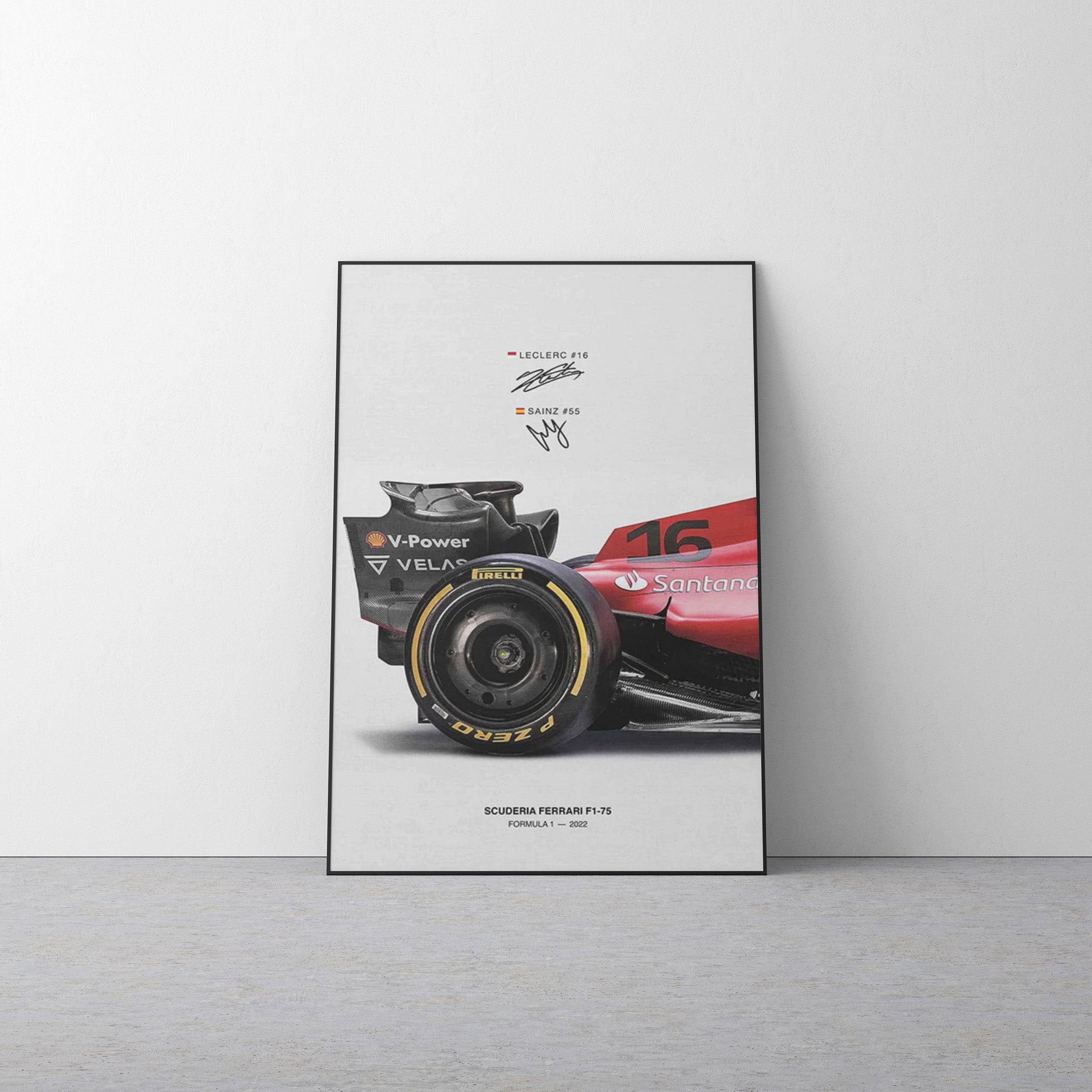 Charles Leclerc '16' Canvas