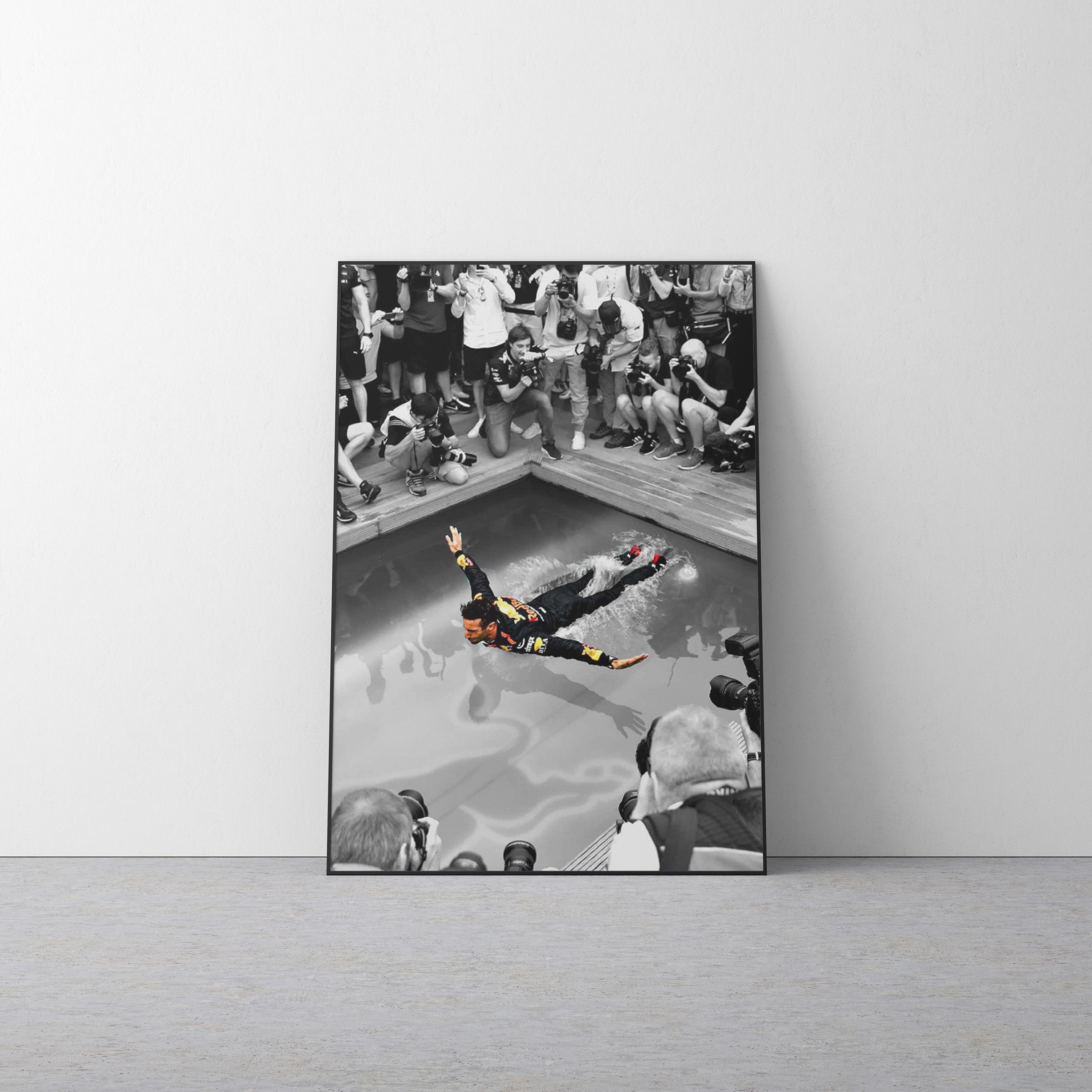 Daniel Ricciardo 'Monaco' Canvas