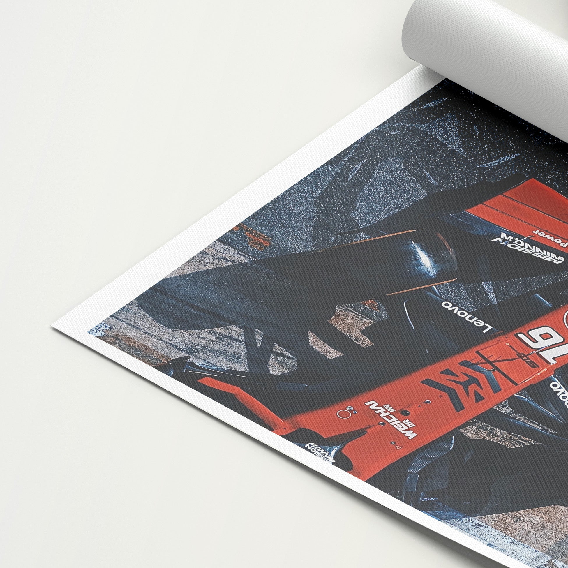 Charles Leclerc 'Ferrari' Canvas