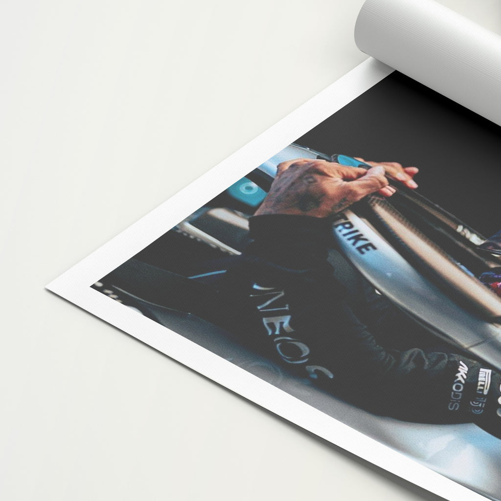 Lewis Hamilton 'Takashi Murakami' Canvas