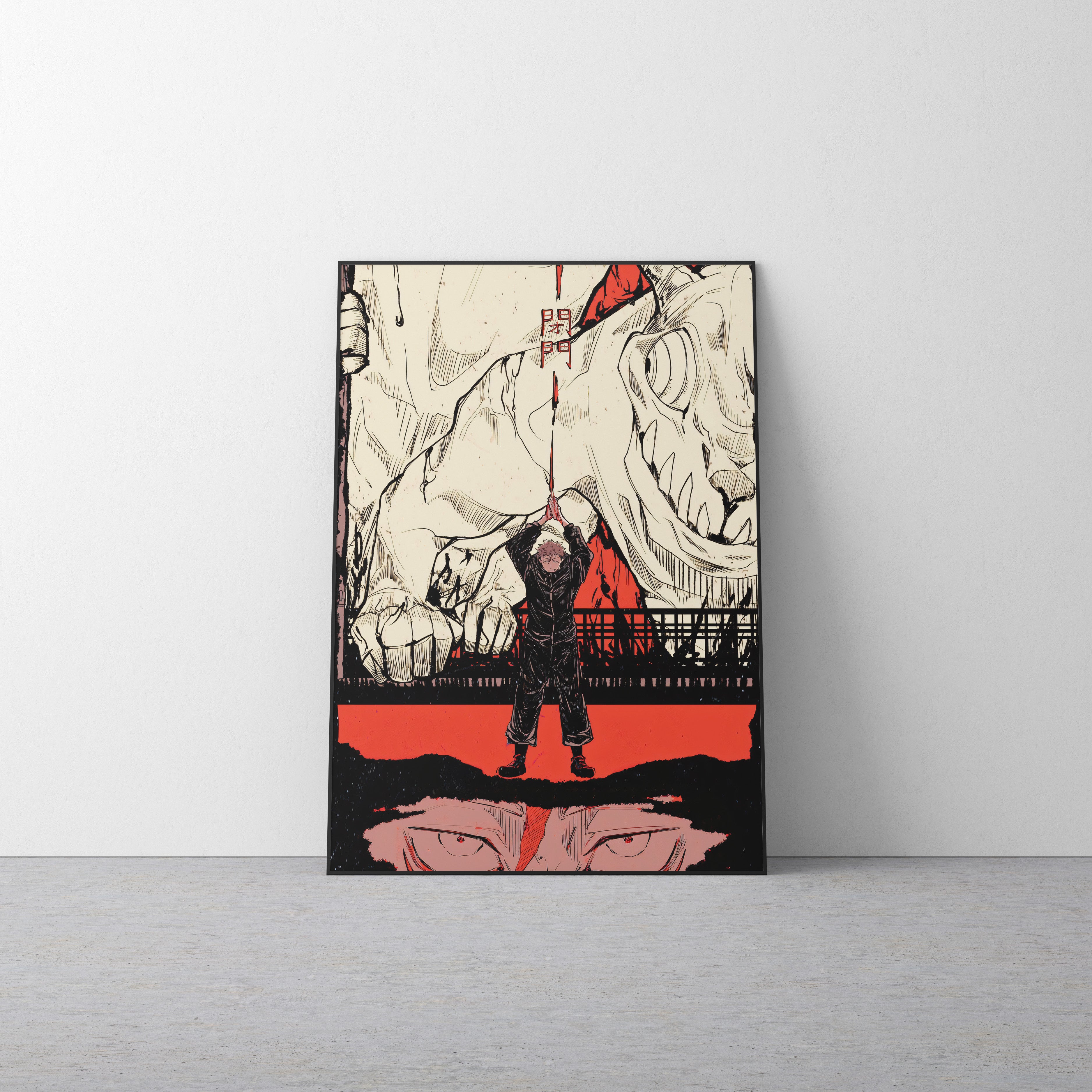 Yuji Itadori 'Clap' Canvas