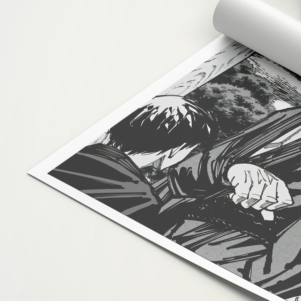 Toji Fushiguro 'Aura' Canvas