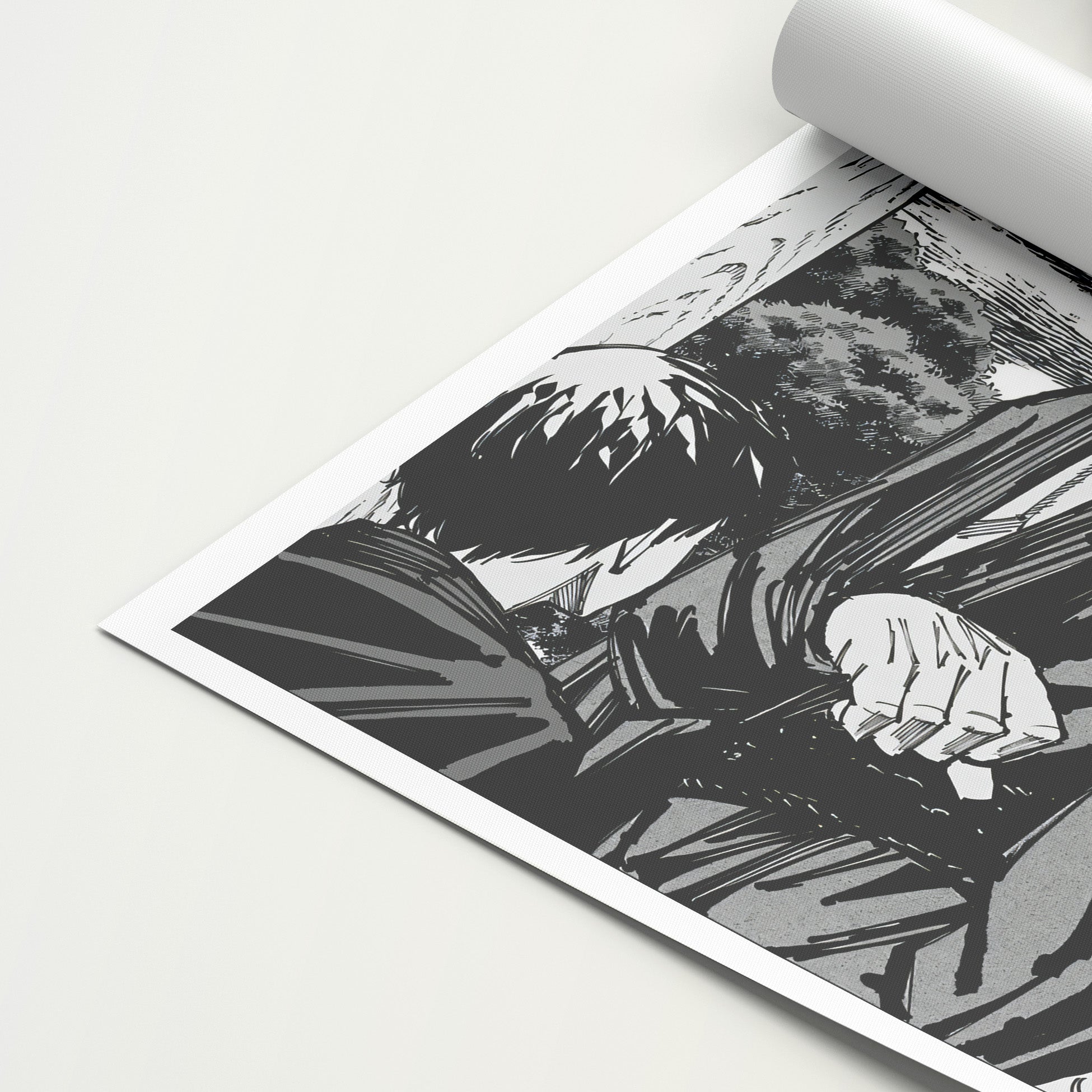 Toji Fushiguro 'Aura' Canvas