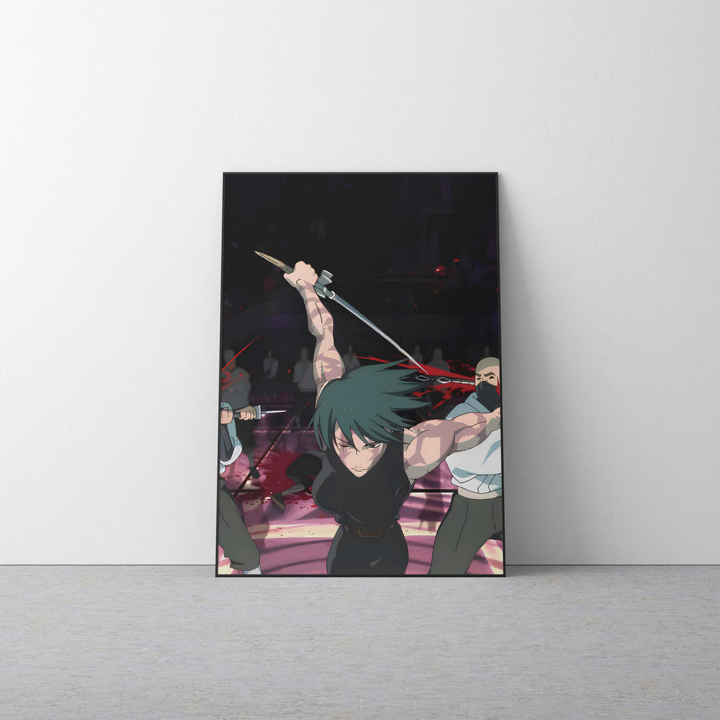 Maki Zenin 'Awakened' Canvas