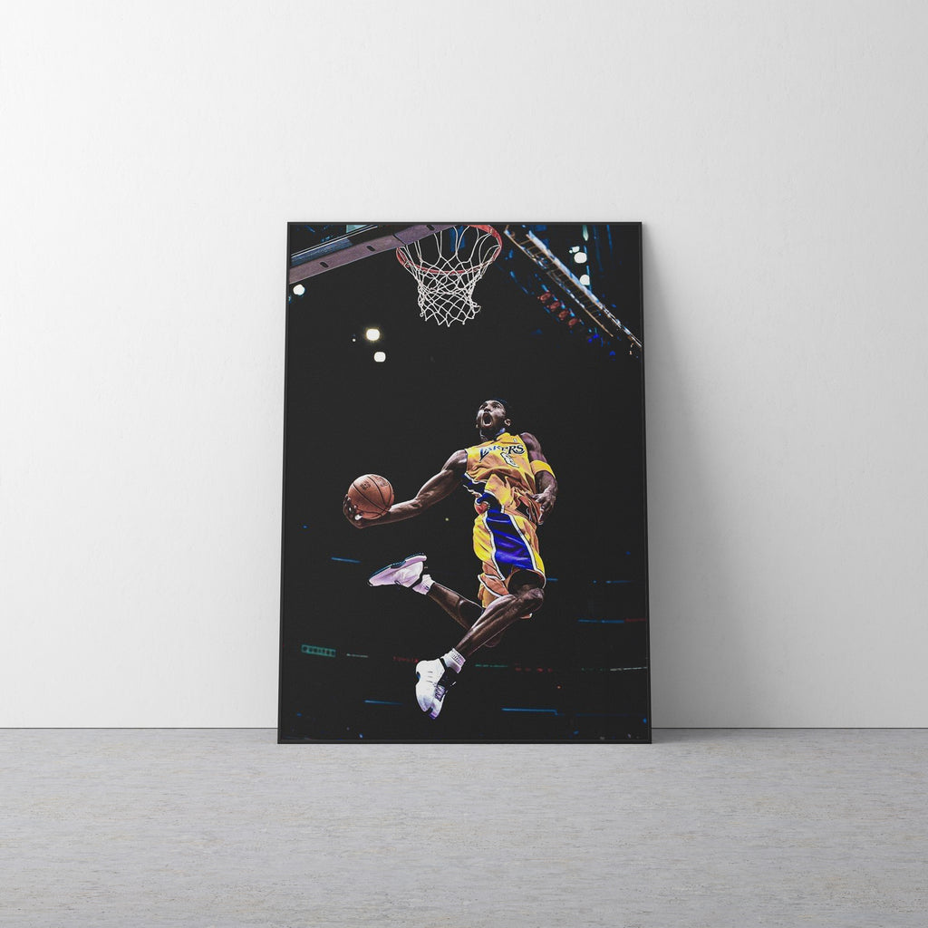 Kobe Bryant 'Dunk' Canvas
