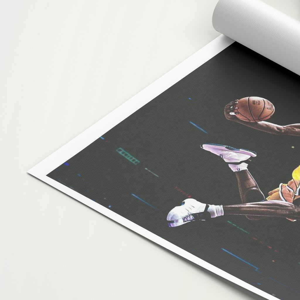 Kobe Bryant 'Dunk' Canvas
