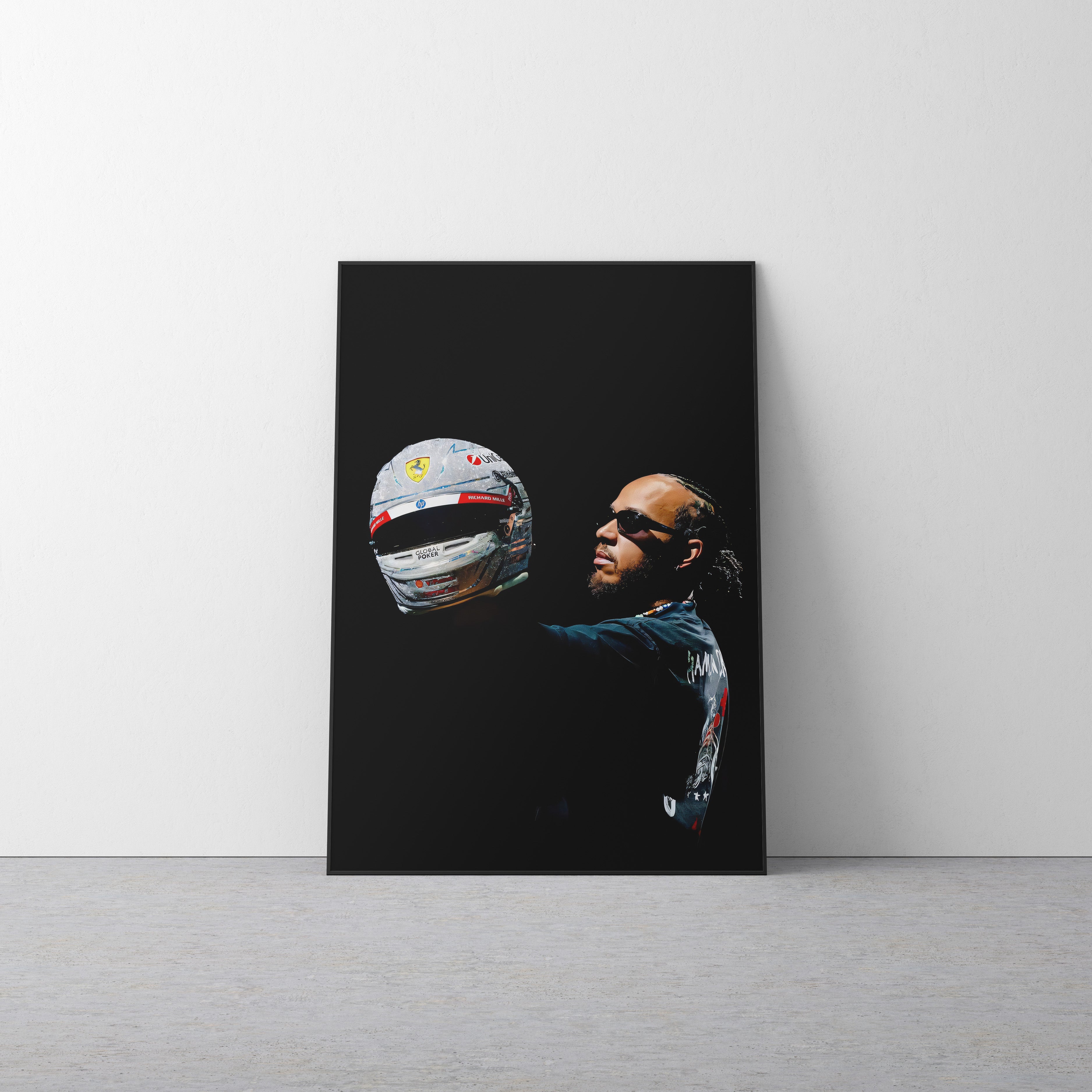 Lewis Hamilton 'Las Vegas' Canvas