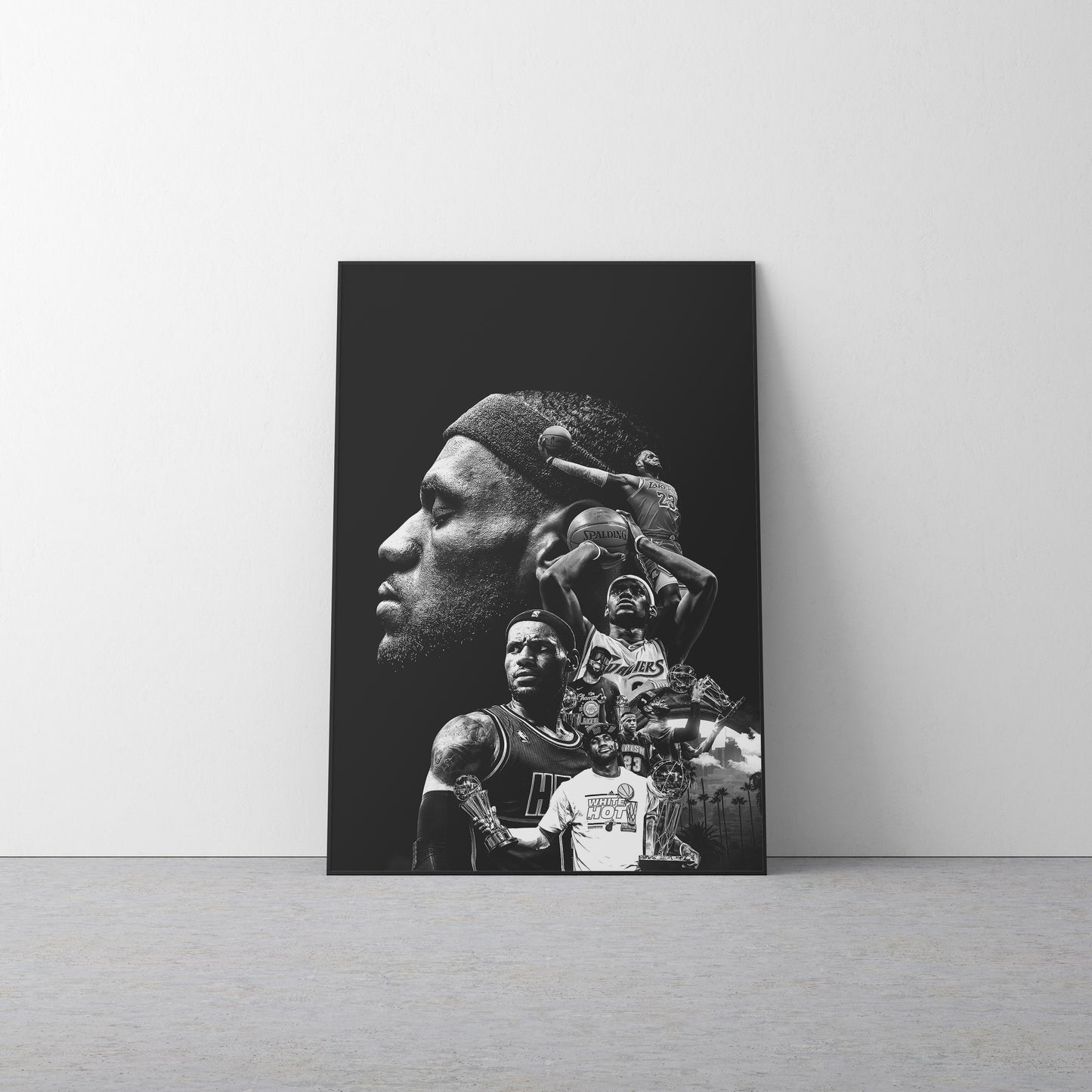 Lebron James 'All time" Canvas