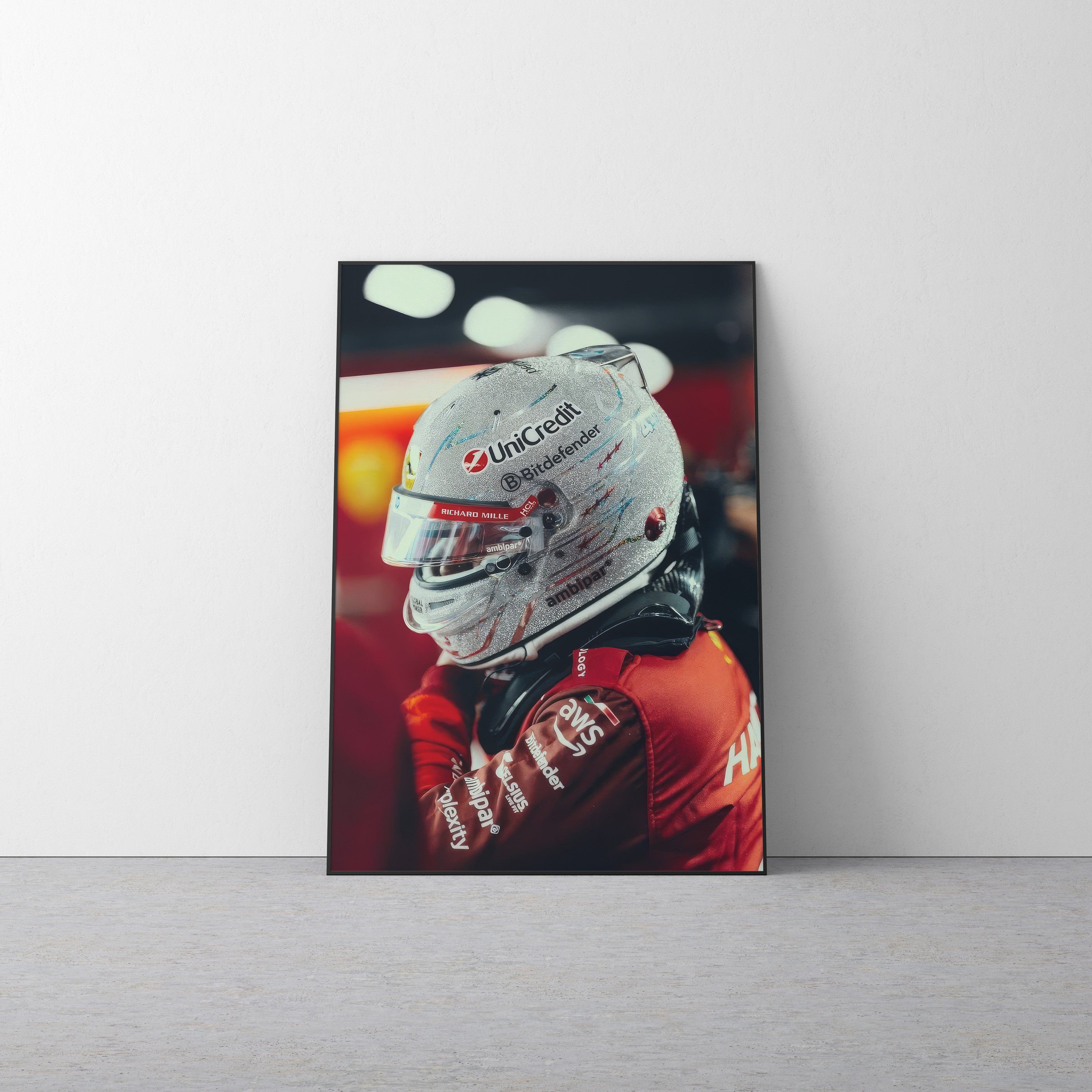 Lewis Hamilton 'Bling' Canvas